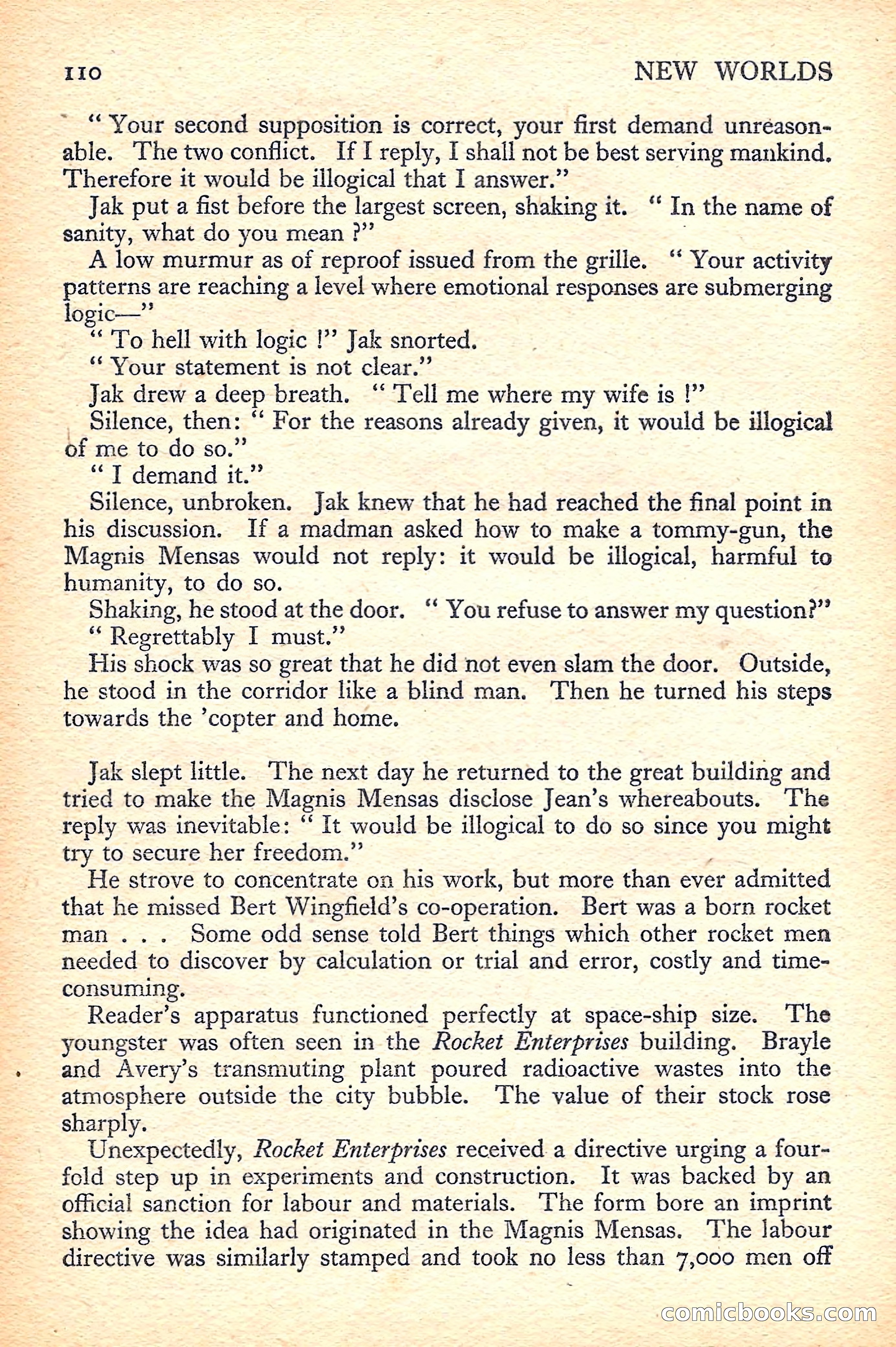 New Worlds Science Fiction No. 33 — page 112 of 132