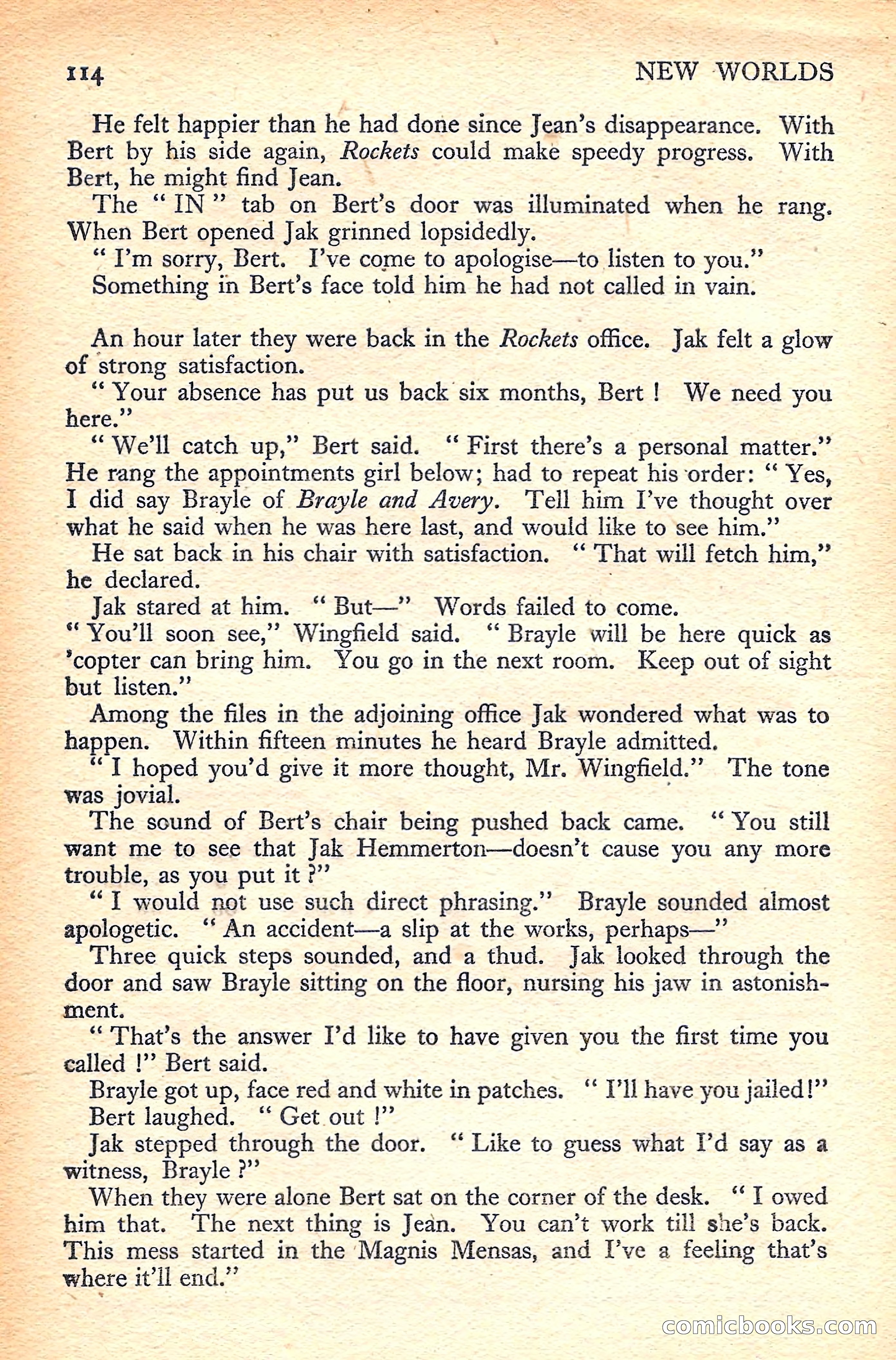 New Worlds Science Fiction No. 33 — page 116 of 132