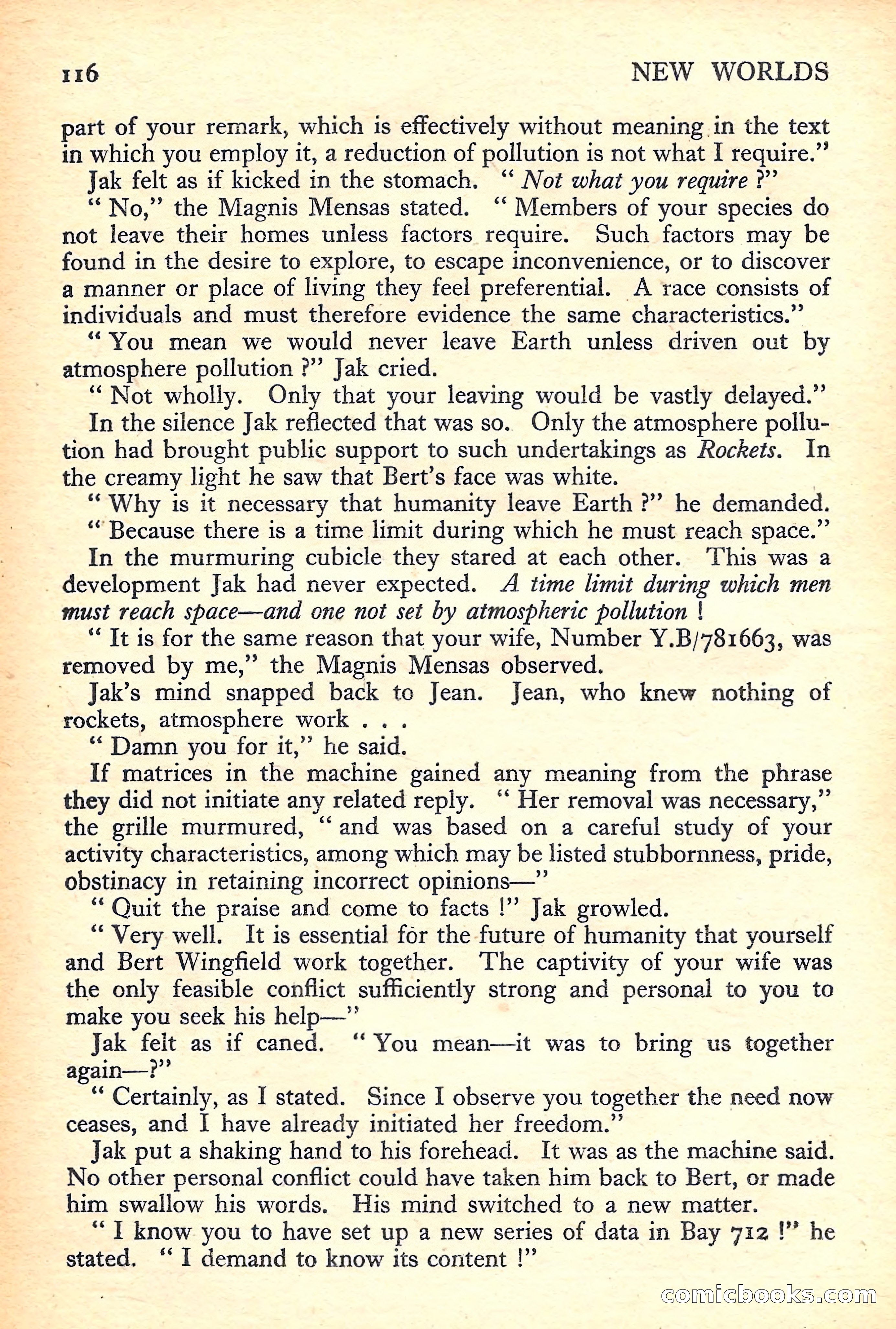 New Worlds Science Fiction No. 33 — page 118 of 132