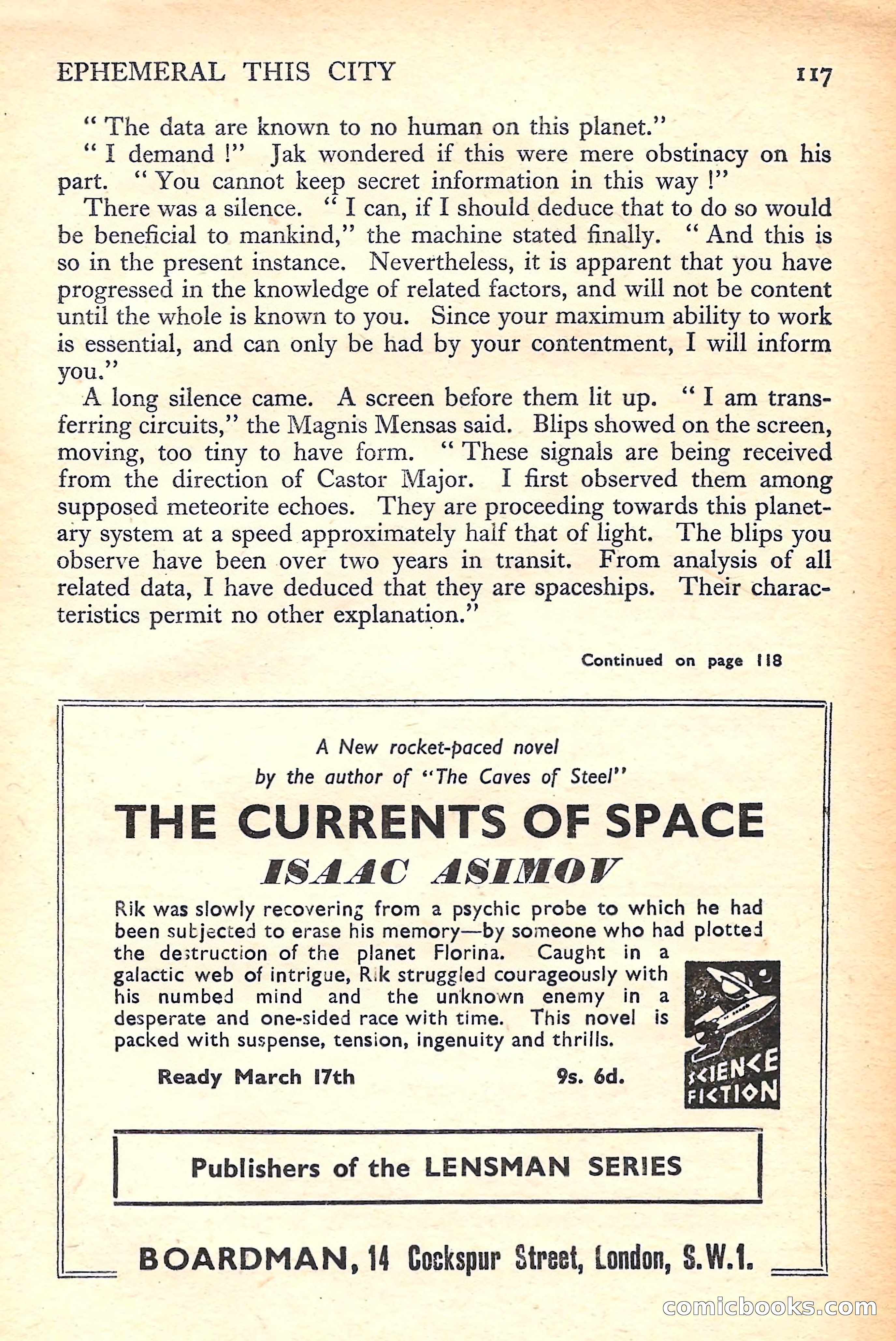 New Worlds Science Fiction No. 33 — page 119 of 132
