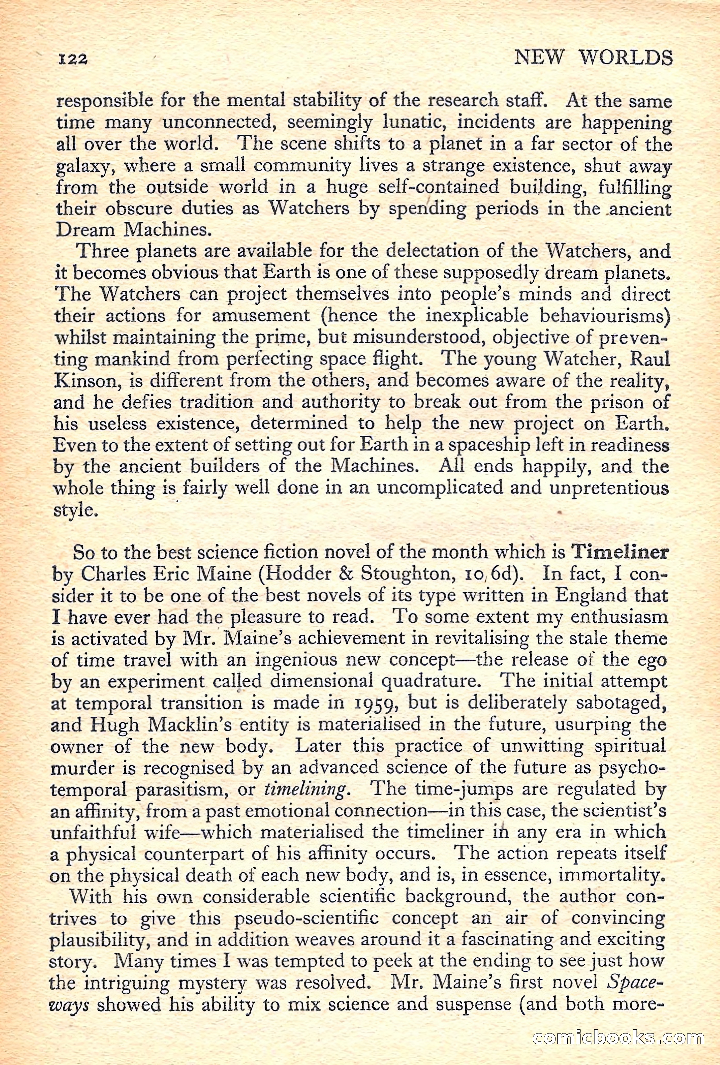 New Worlds Science Fiction No. 33 — page 124 of 132