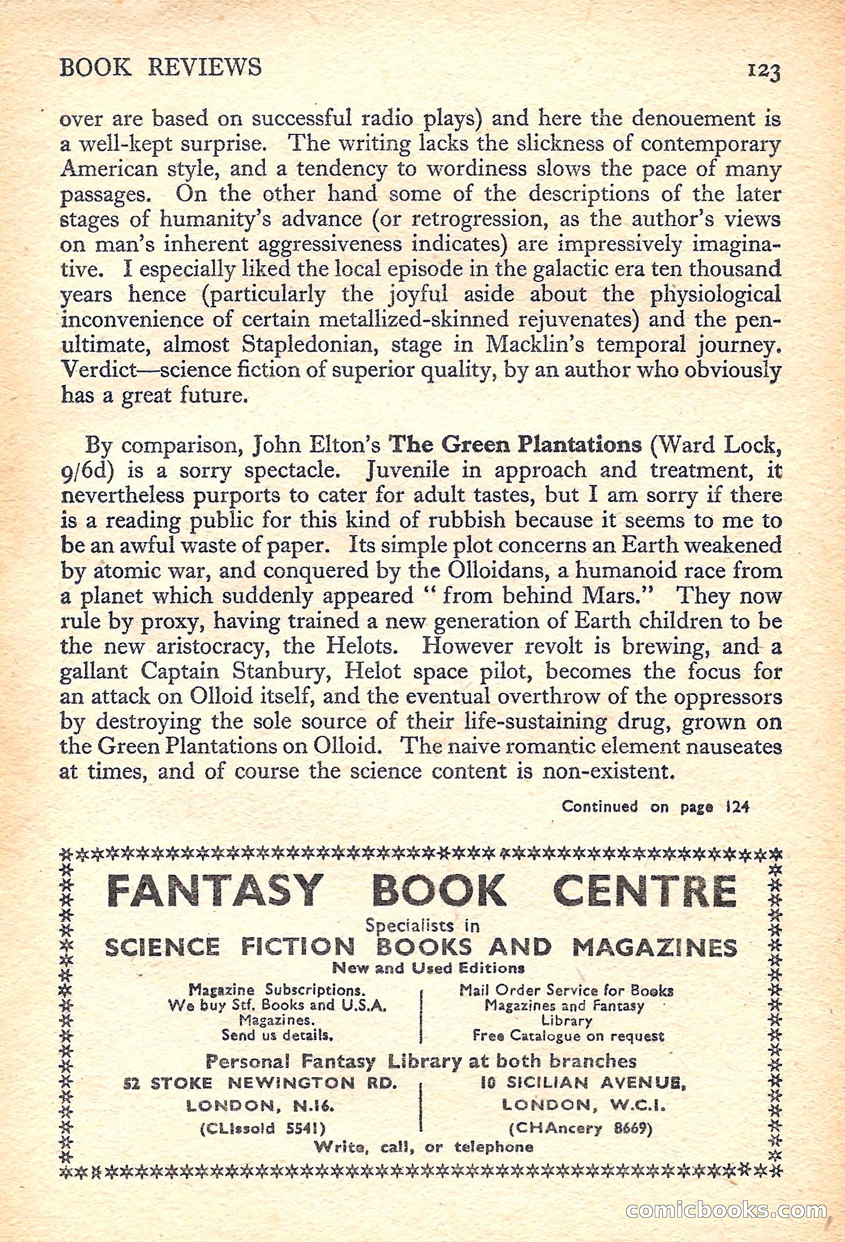 New Worlds Science Fiction No. 33 — page 125 of 132