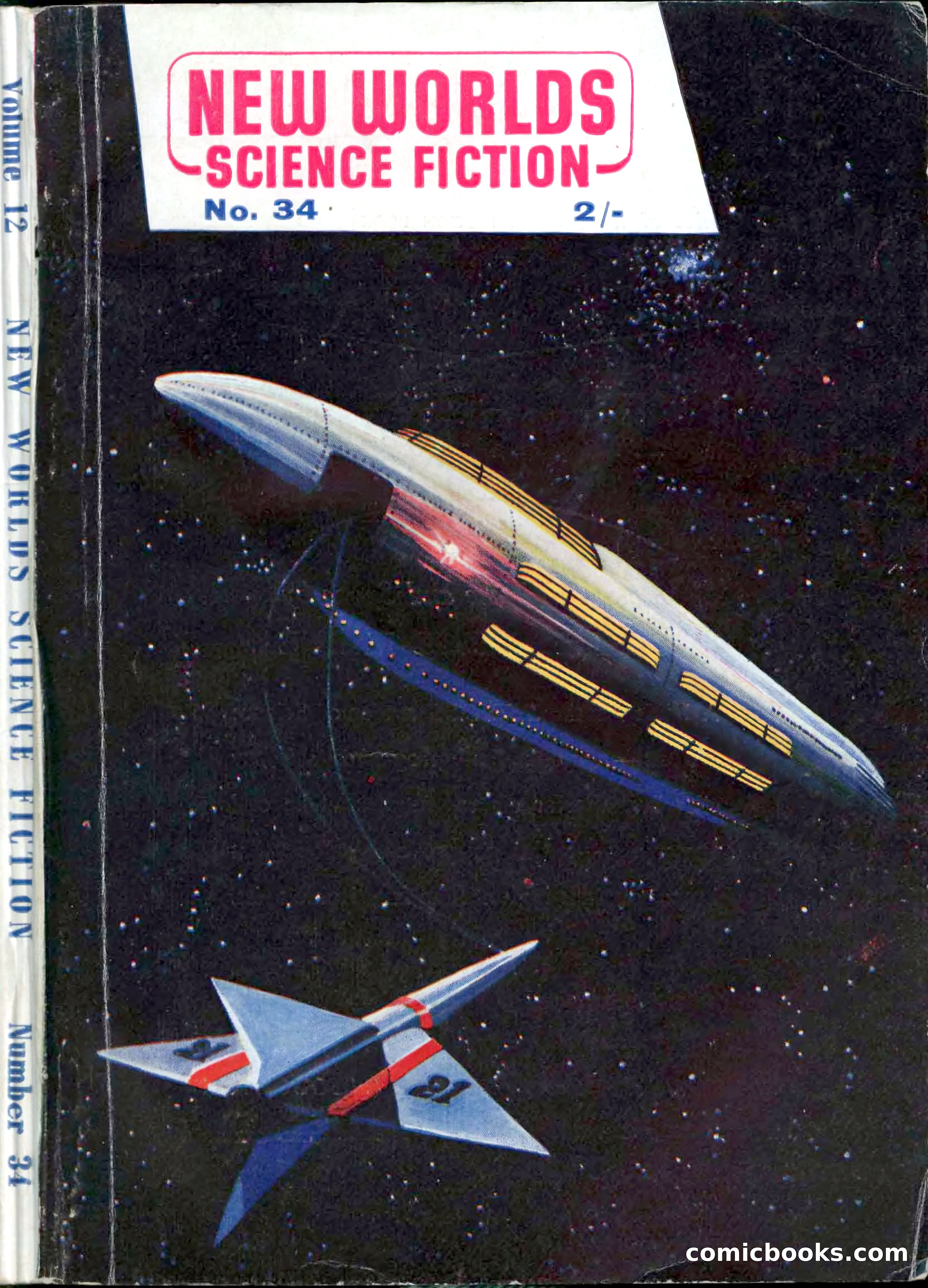 New Worlds Science Fiction No. 34 — page 1 of 132