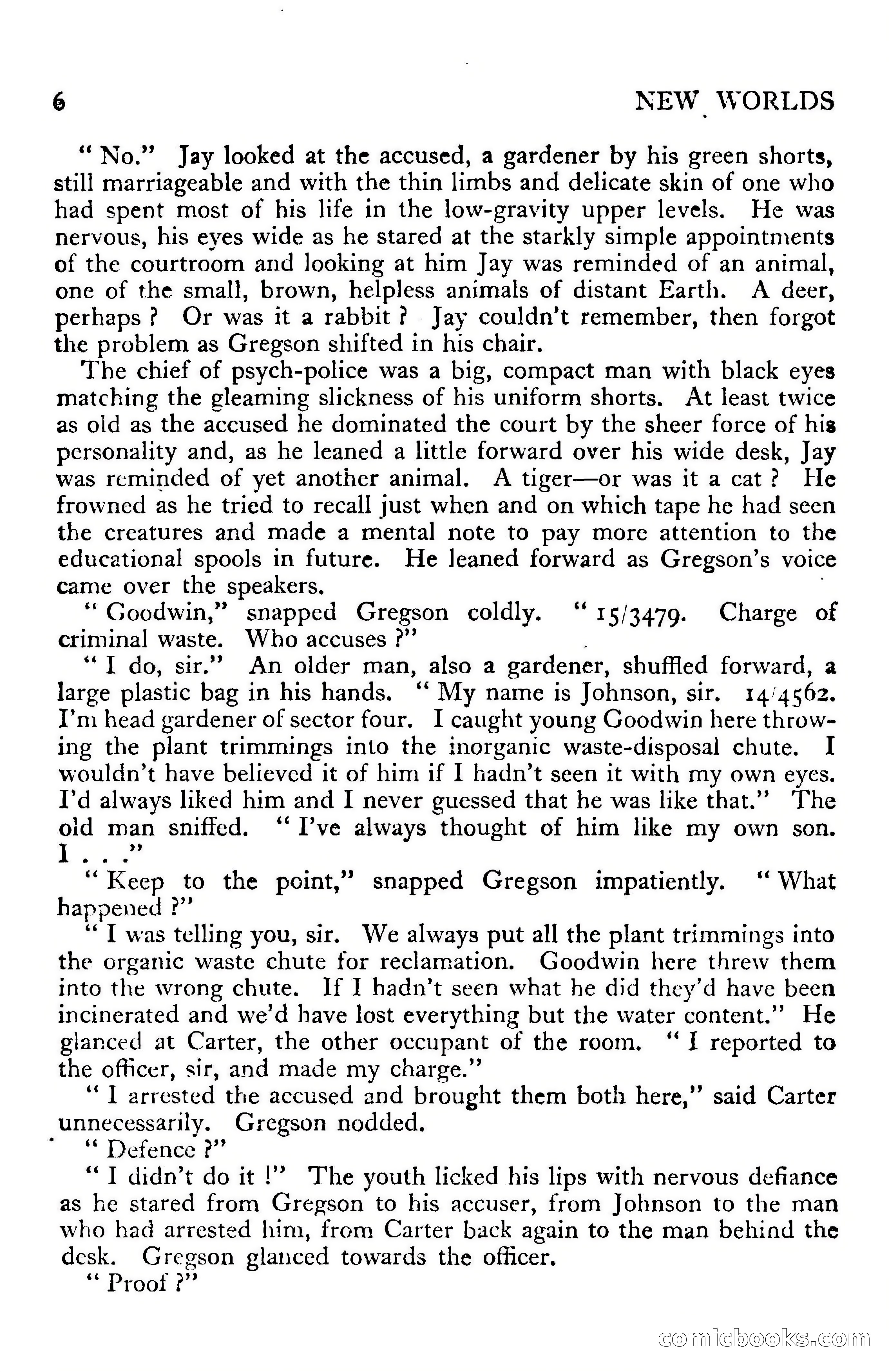 New Worlds Science Fiction No. 34 — page 8 of 132