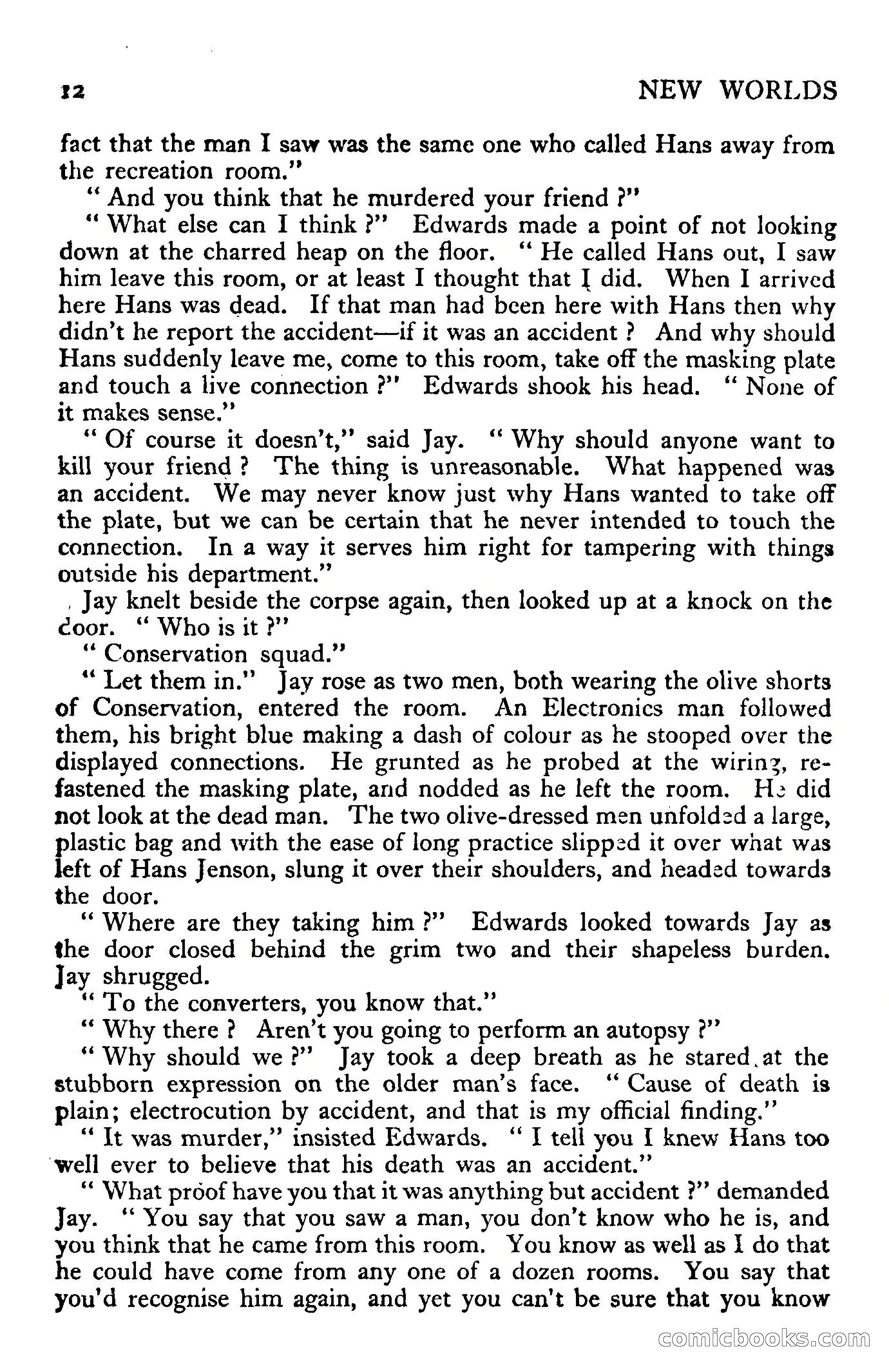 New Worlds Science Fiction No. 34 — page 14 of 132