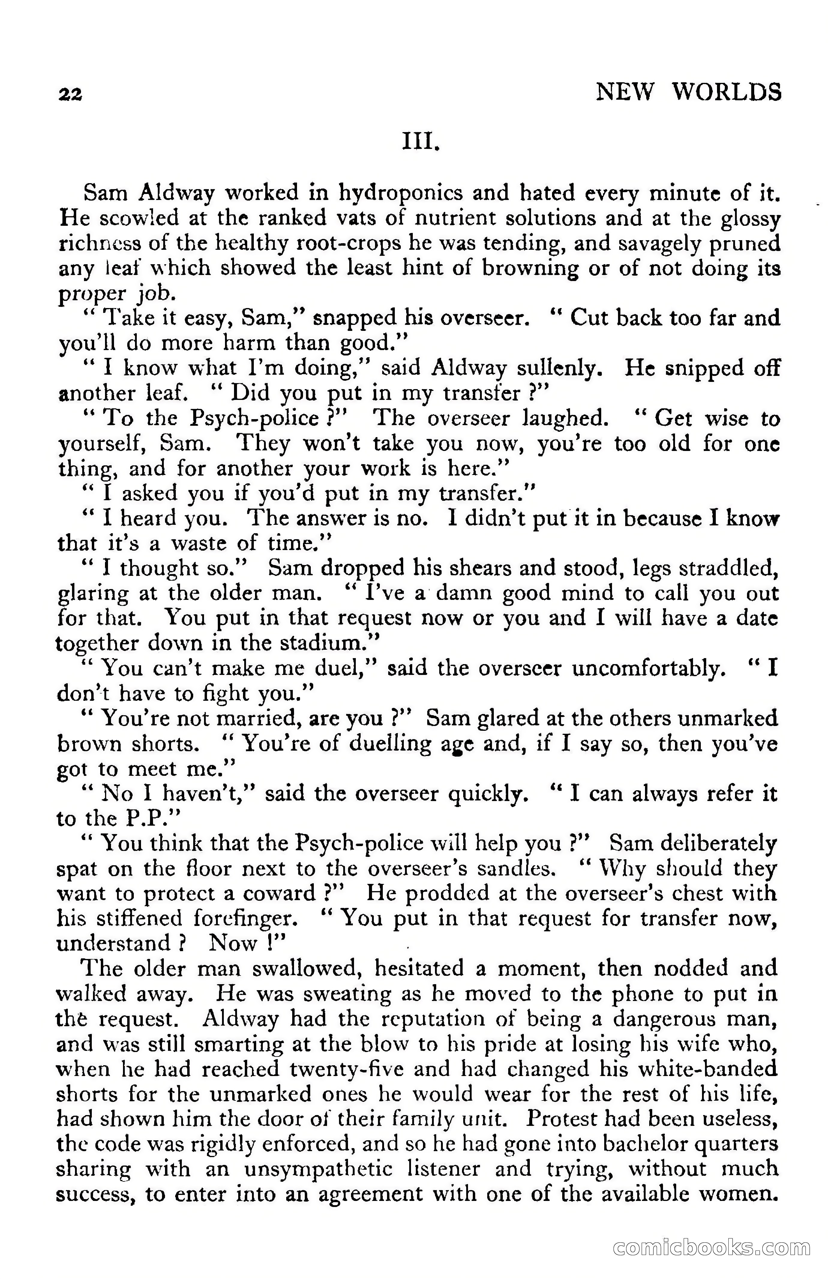 New Worlds Science Fiction No. 34 — page 24 of 132