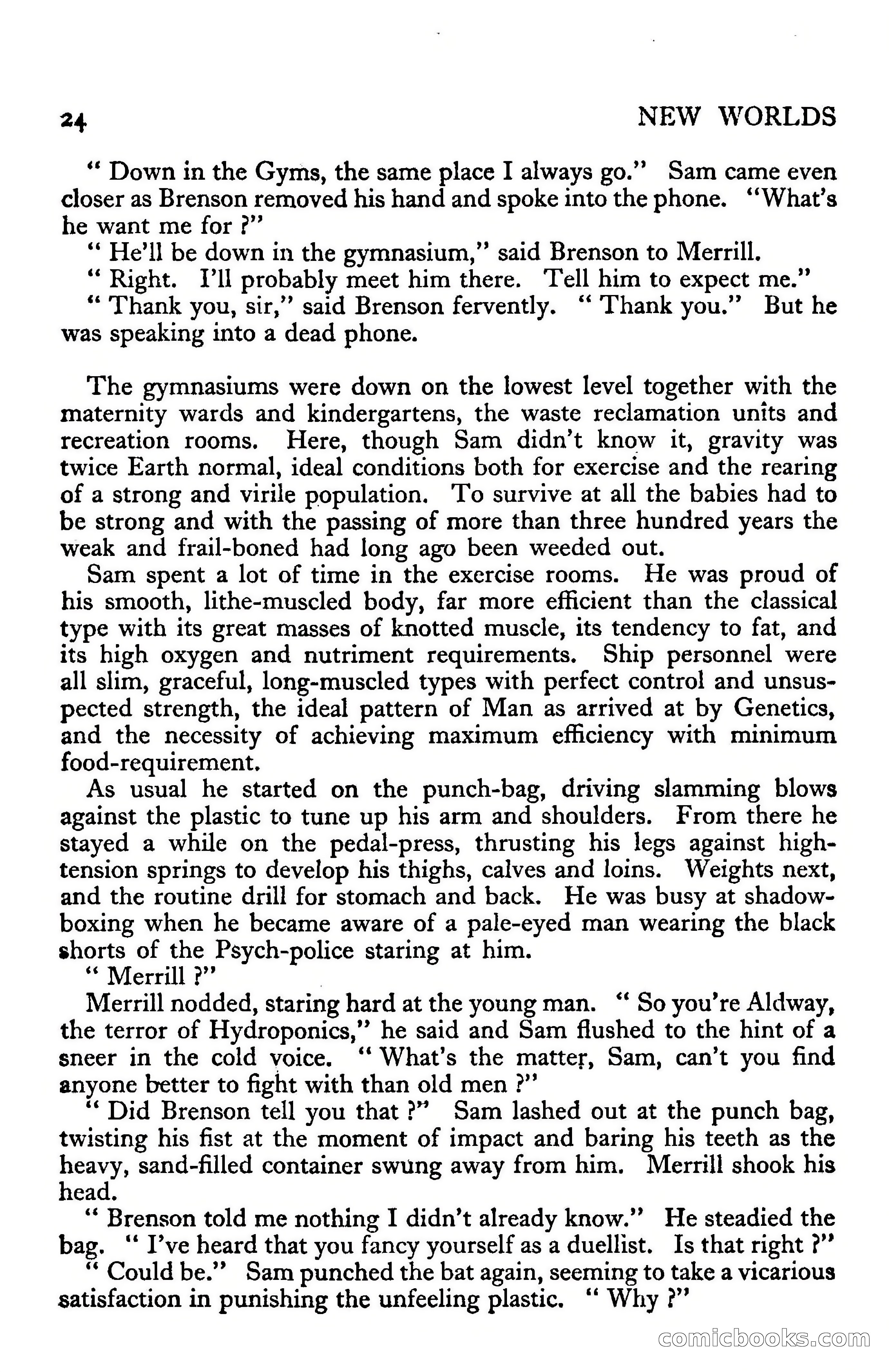 New Worlds Science Fiction No. 34 — page 26 of 132
