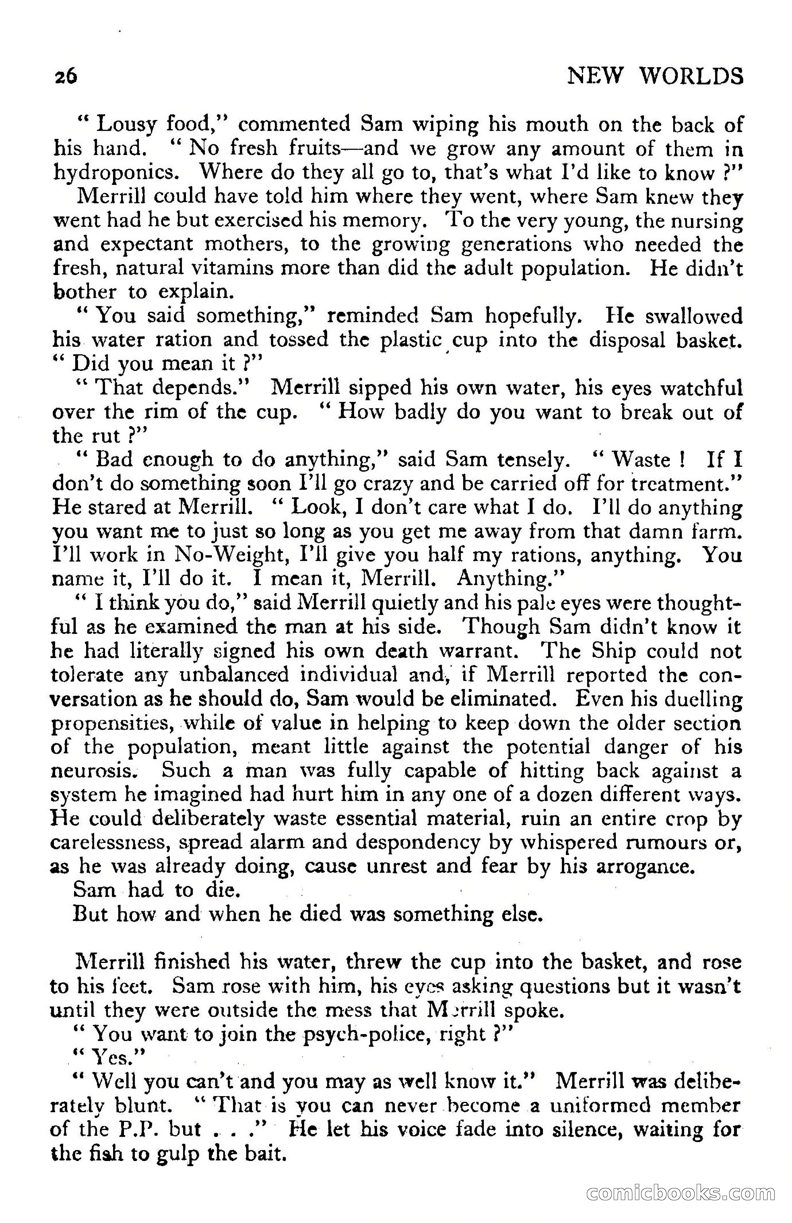 New Worlds Science Fiction No. 34 — page 28 of 132