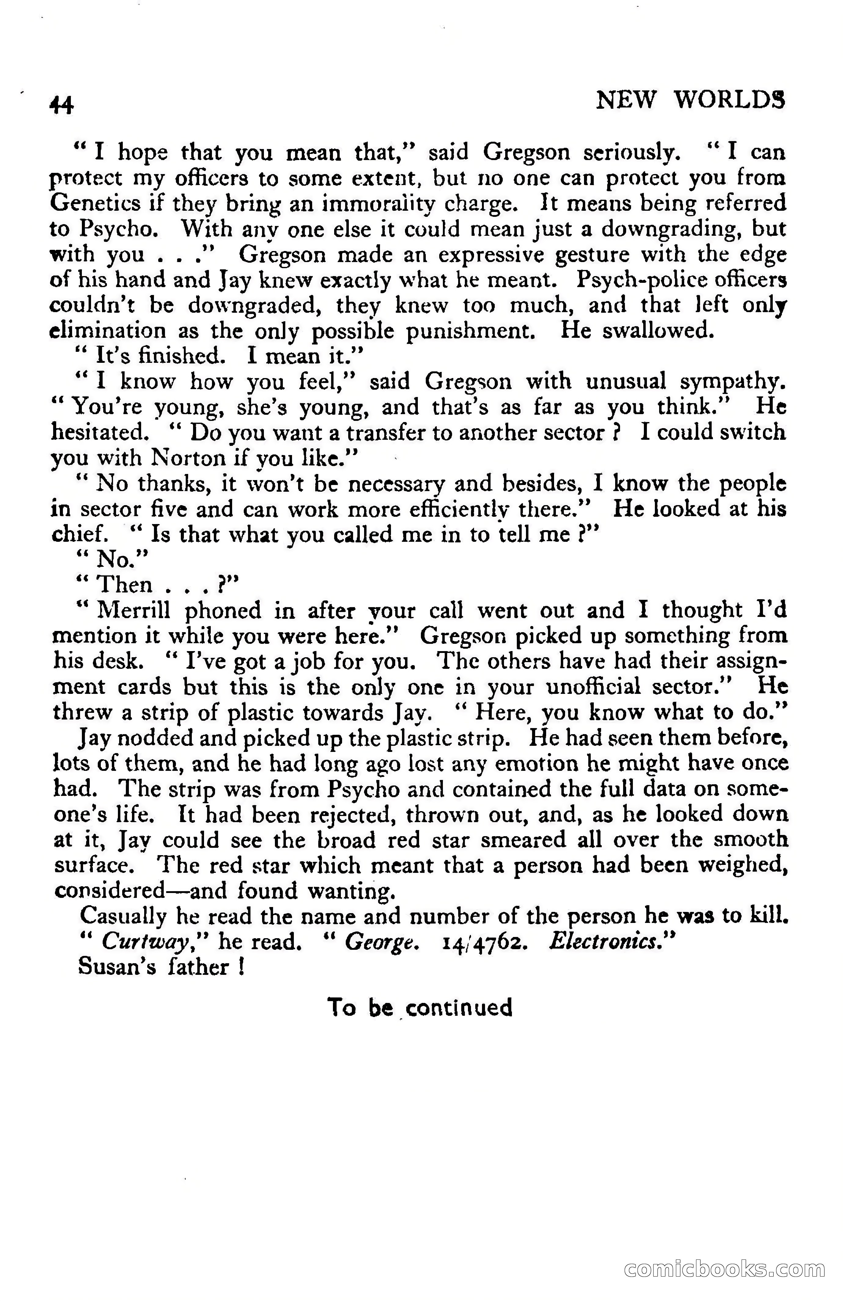New Worlds Science Fiction No. 34 — page 46 of 132