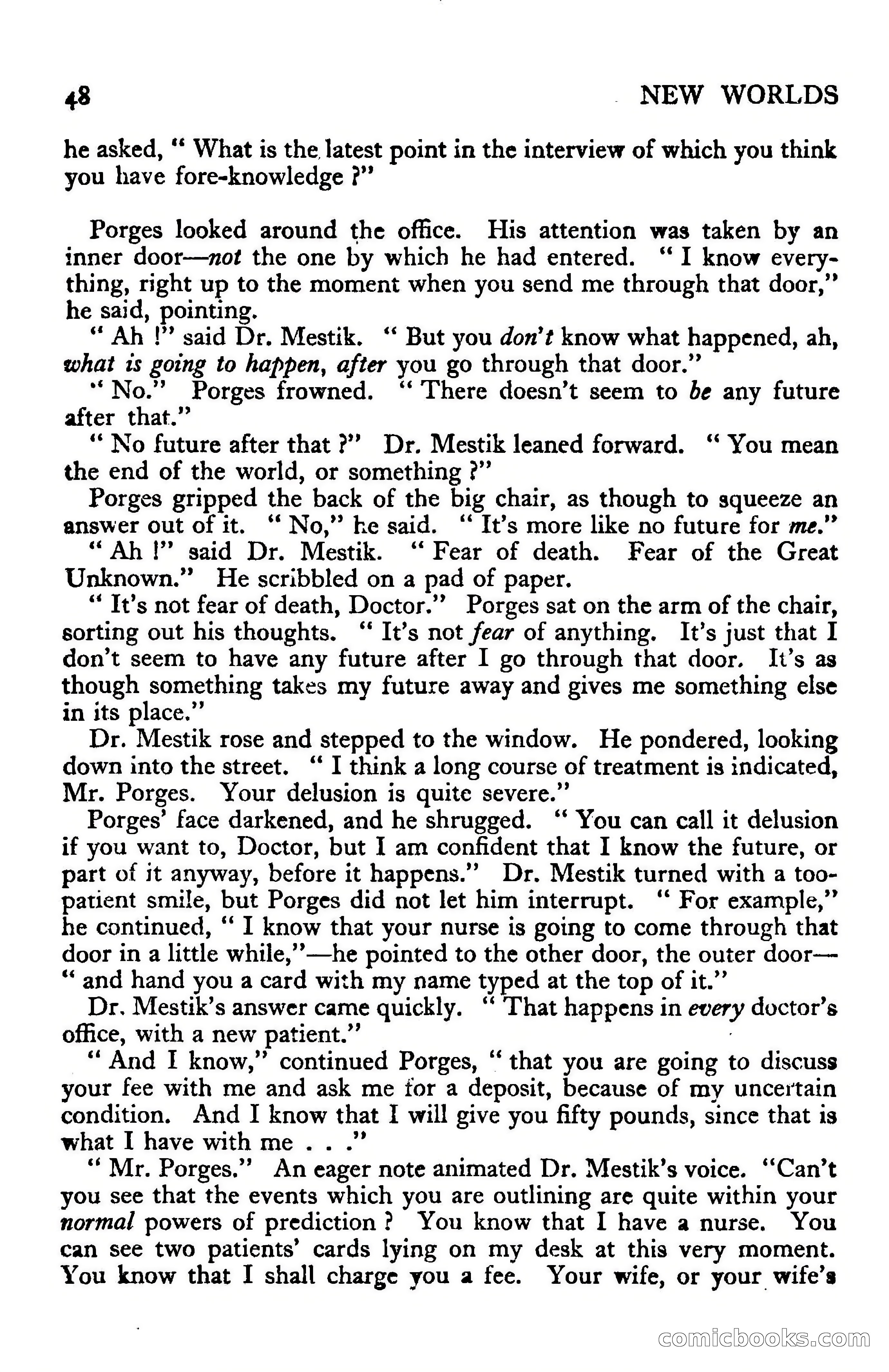 New Worlds Science Fiction No. 34 — page 50 of 132