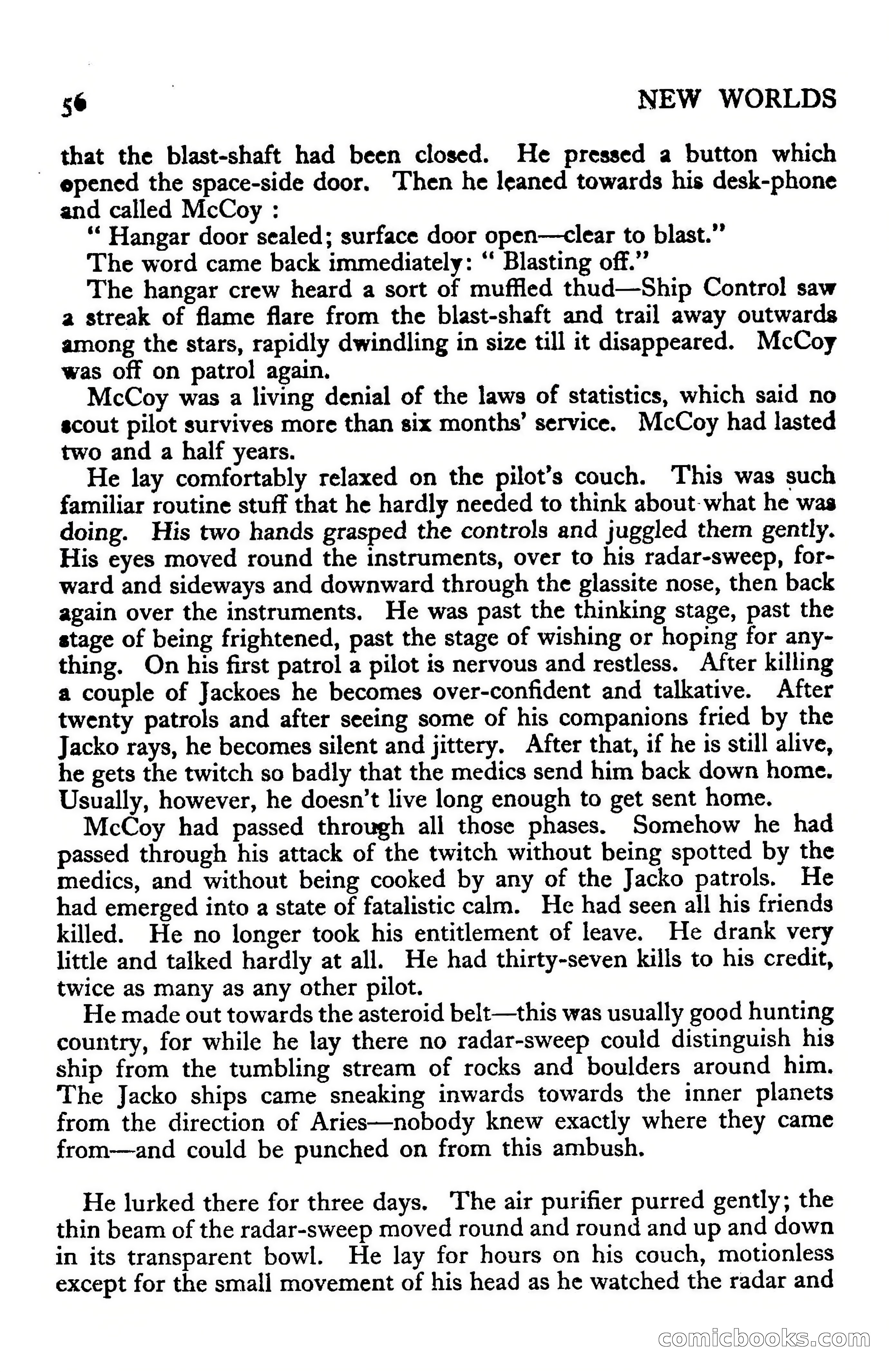 New Worlds Science Fiction No. 34 — page 58 of 132