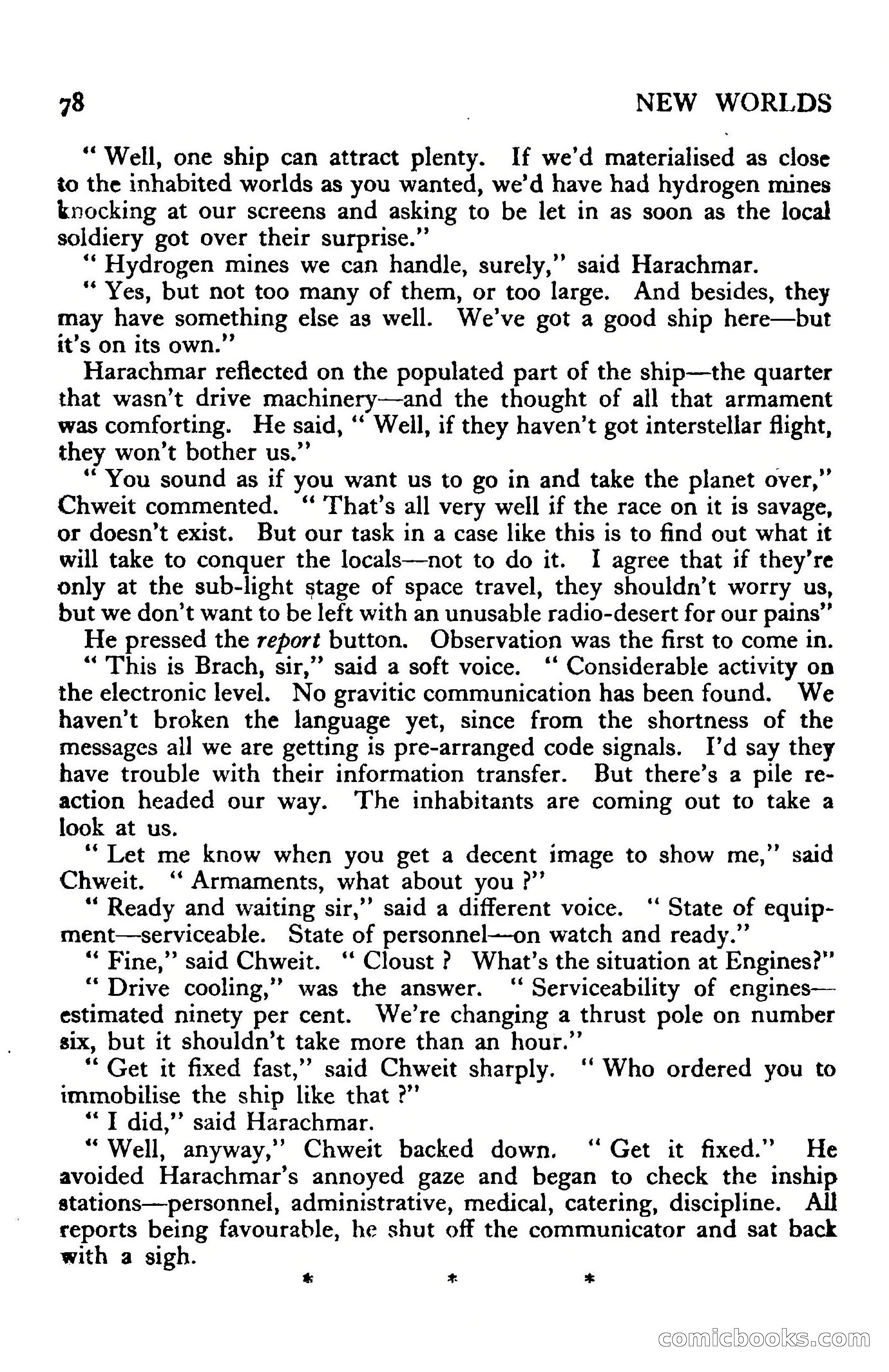 New Worlds Science Fiction No. 34 — page 80 of 132