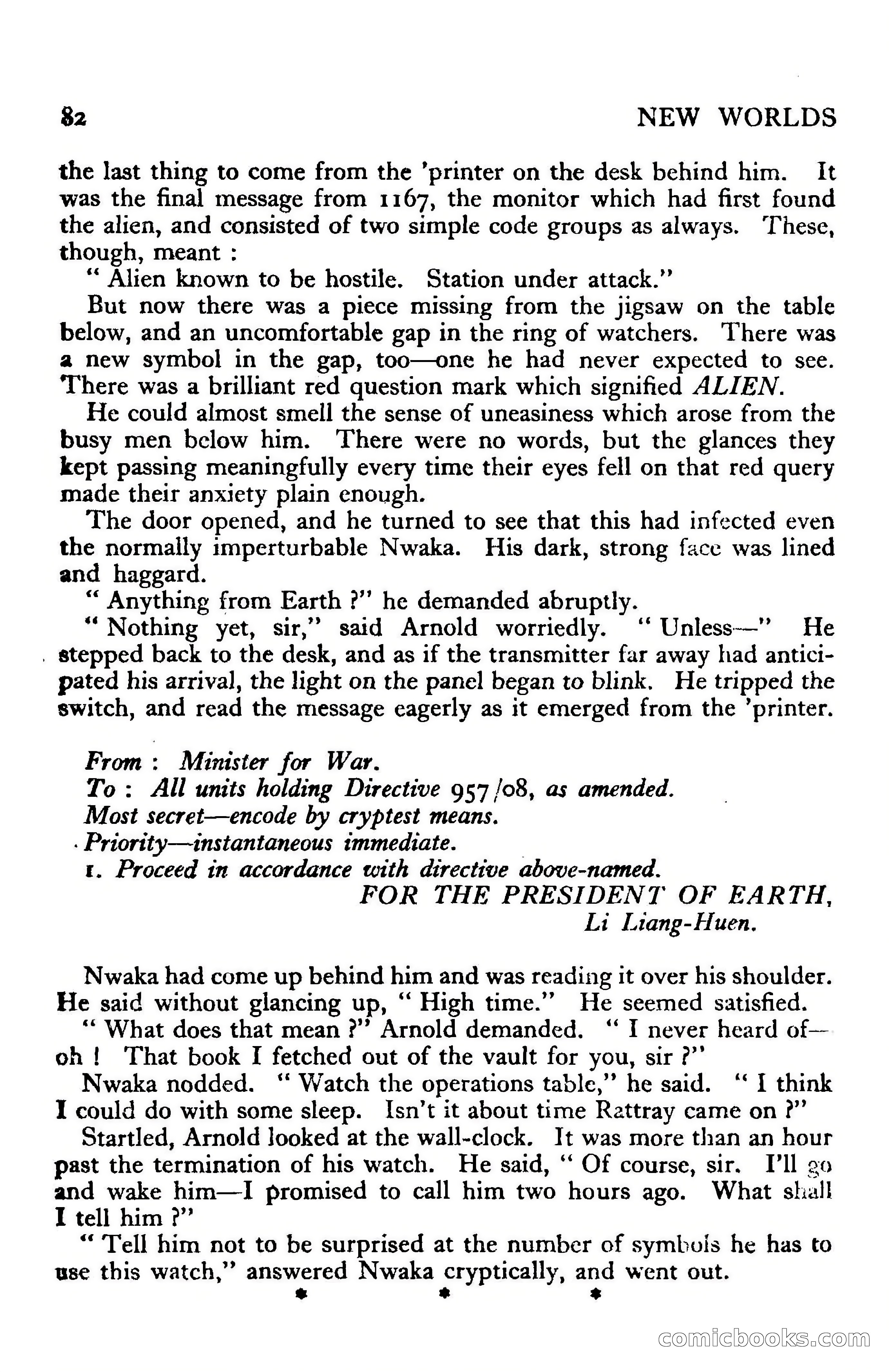 New Worlds Science Fiction No. 34 — page 84 of 132