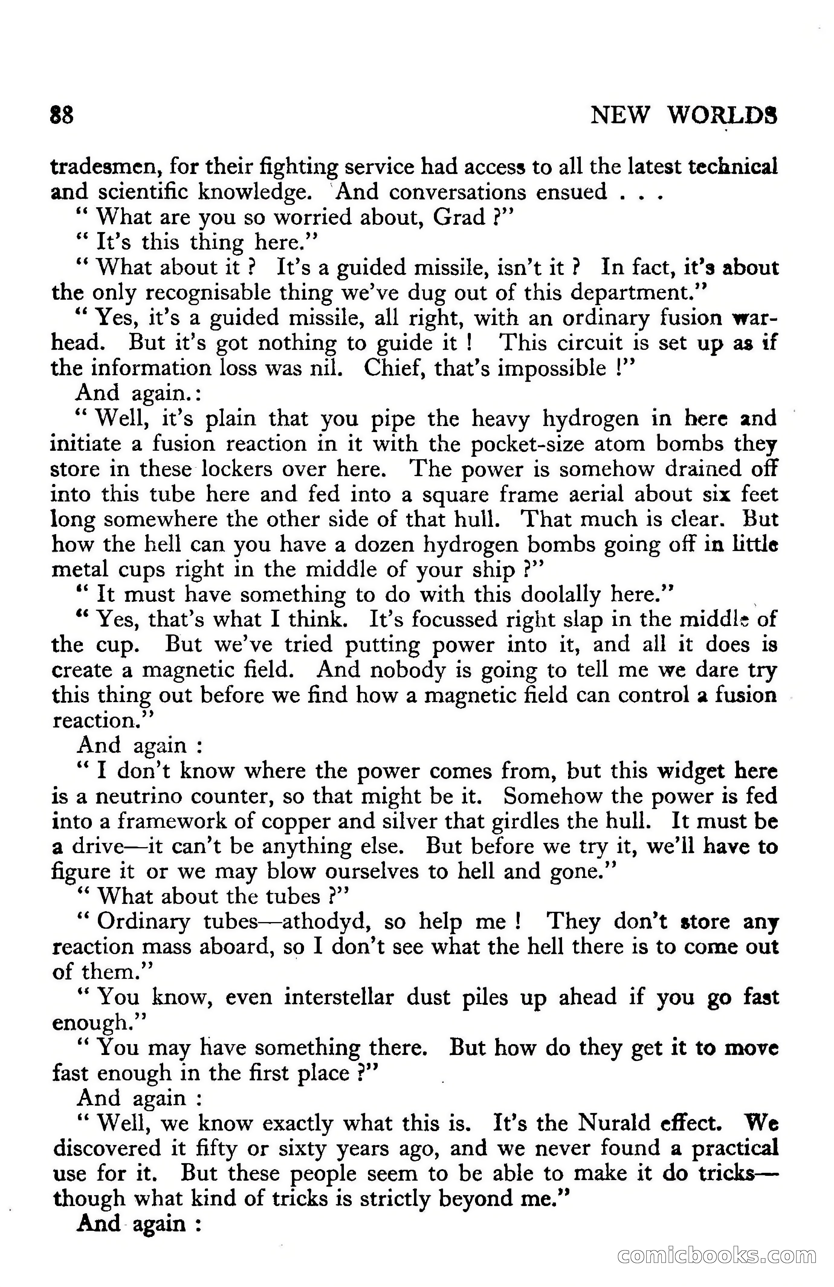 New Worlds Science Fiction No. 34 — page 90 of 132