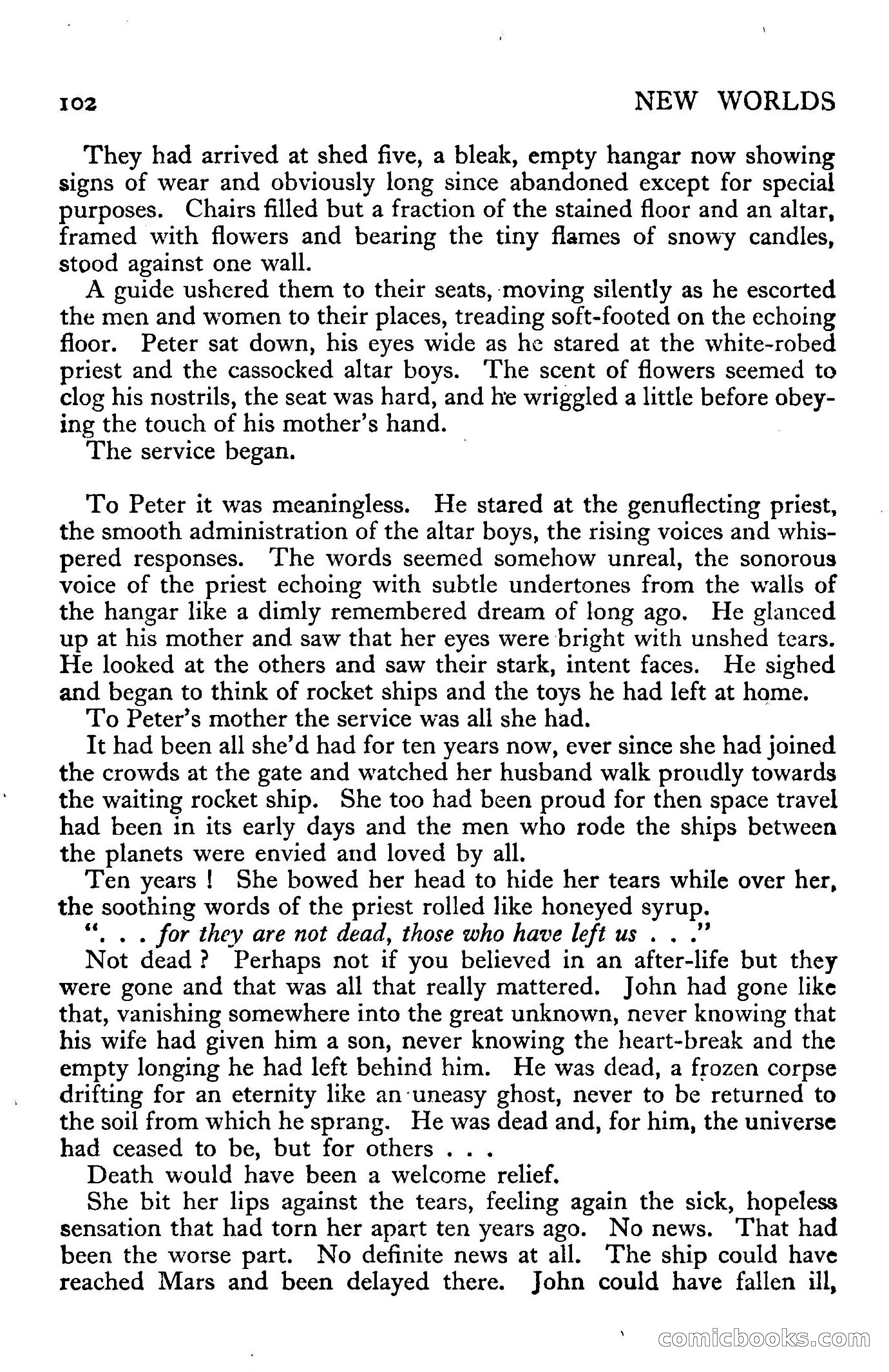 New Worlds Science Fiction No. 34 — page 104 of 132
