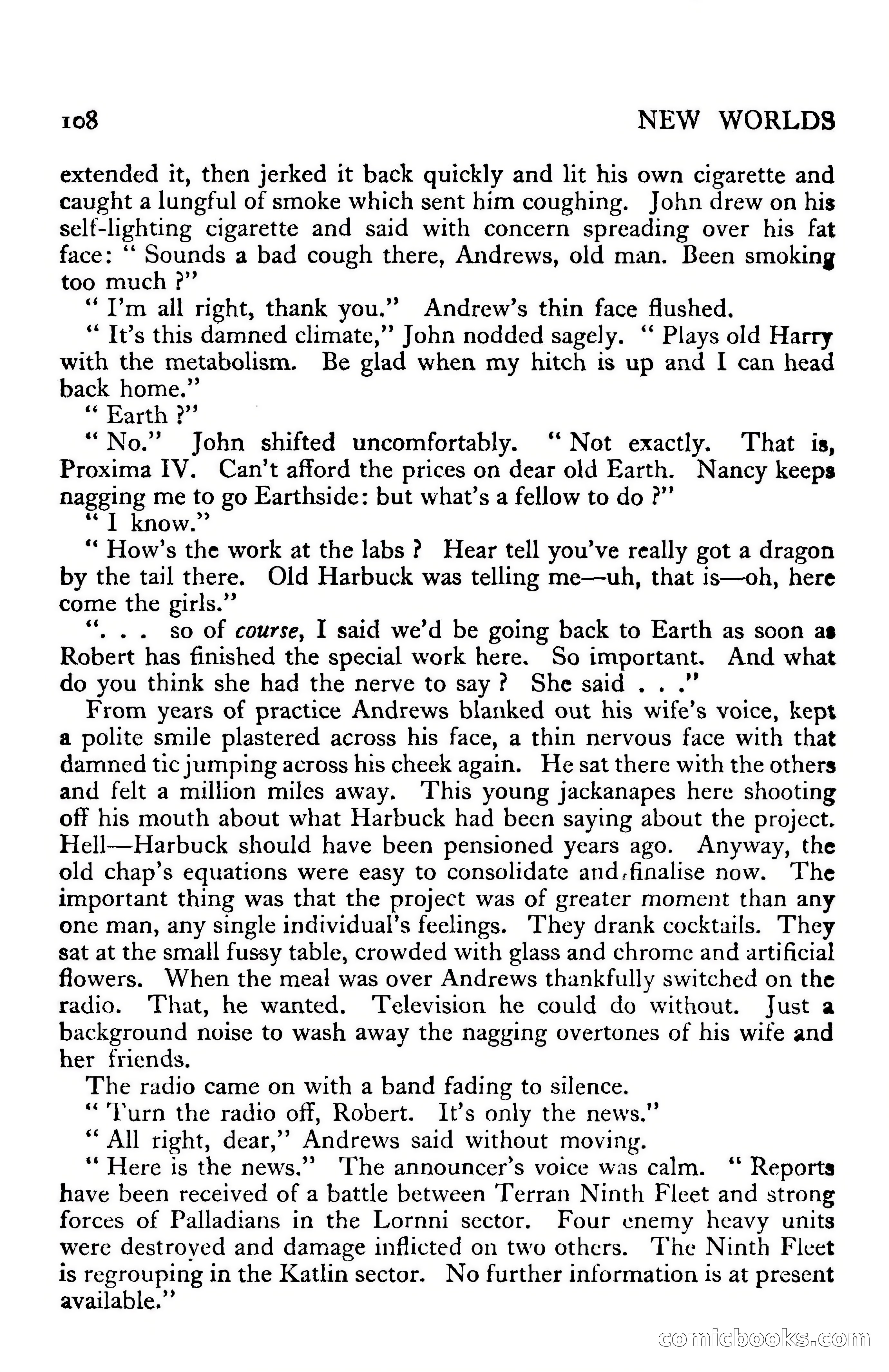 New Worlds Science Fiction No. 34 — page 110 of 132