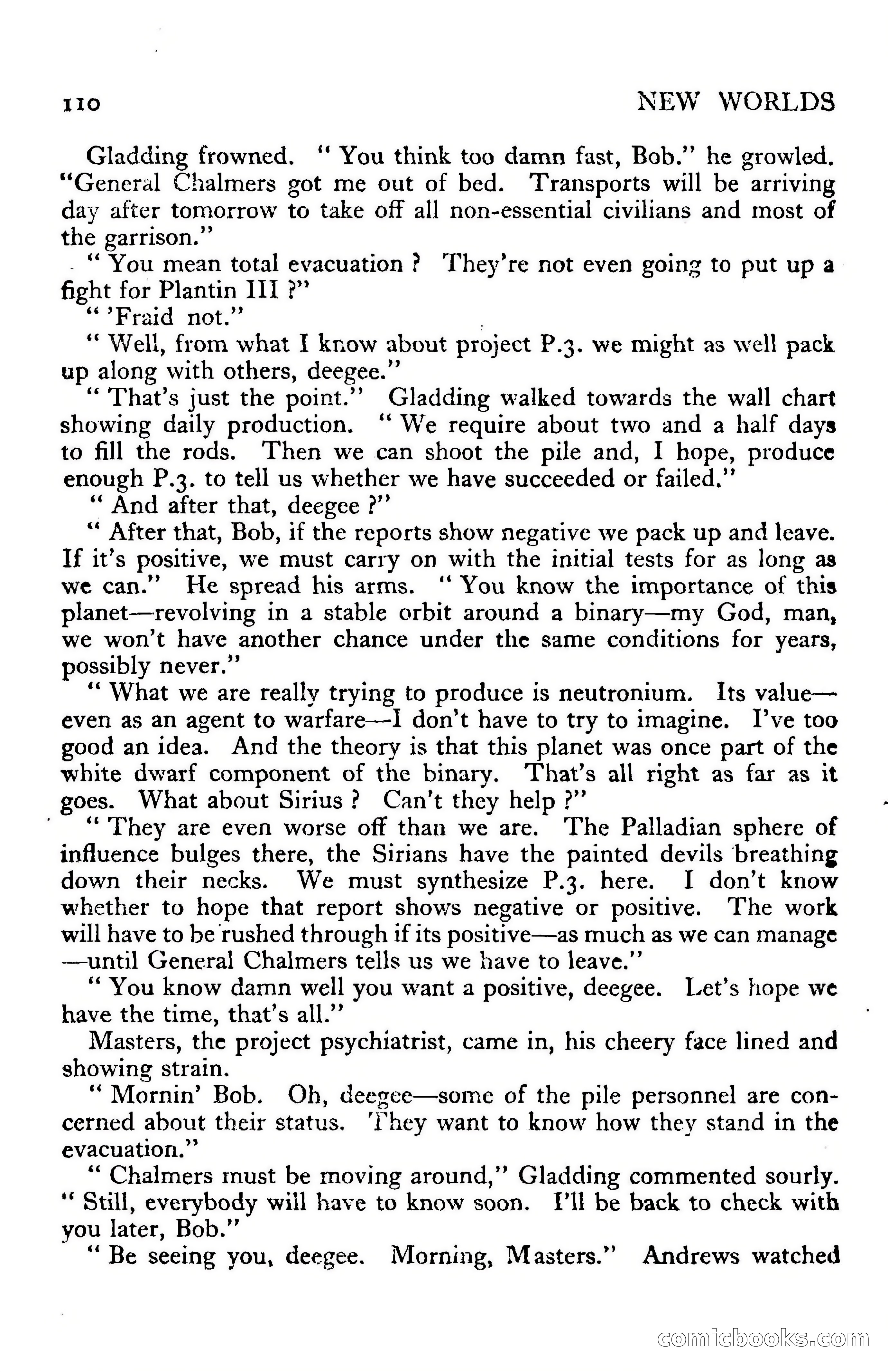 New Worlds Science Fiction No. 34 — page 112 of 132