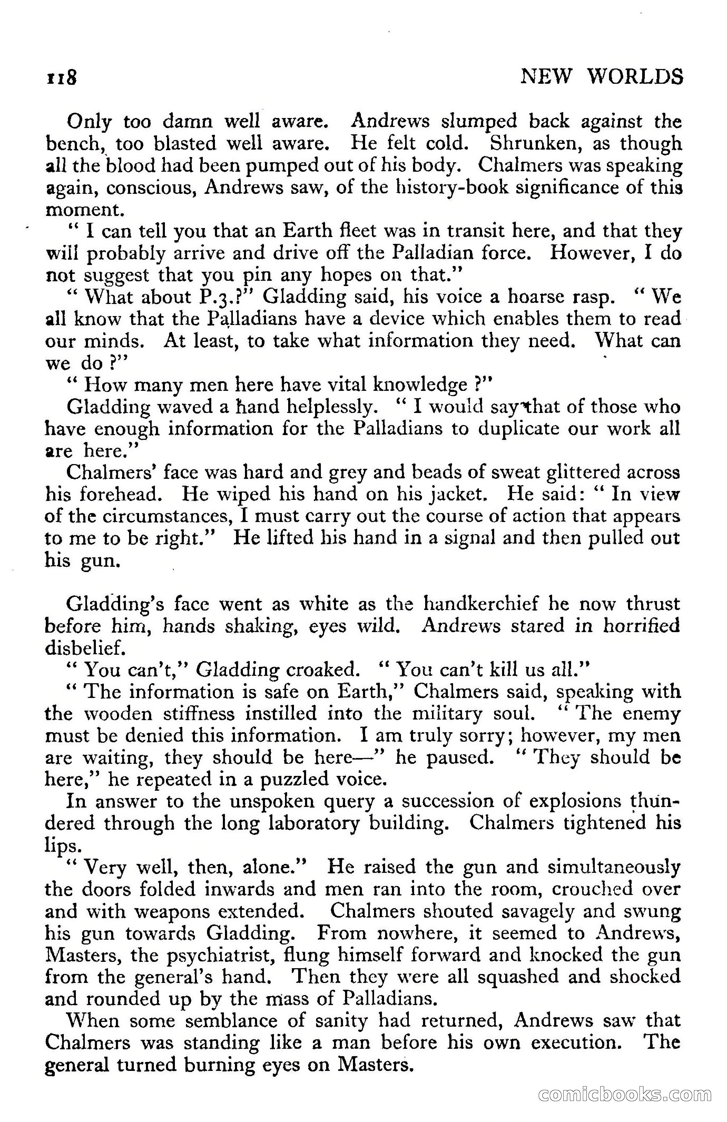 New Worlds Science Fiction No. 34 — page 120 of 132