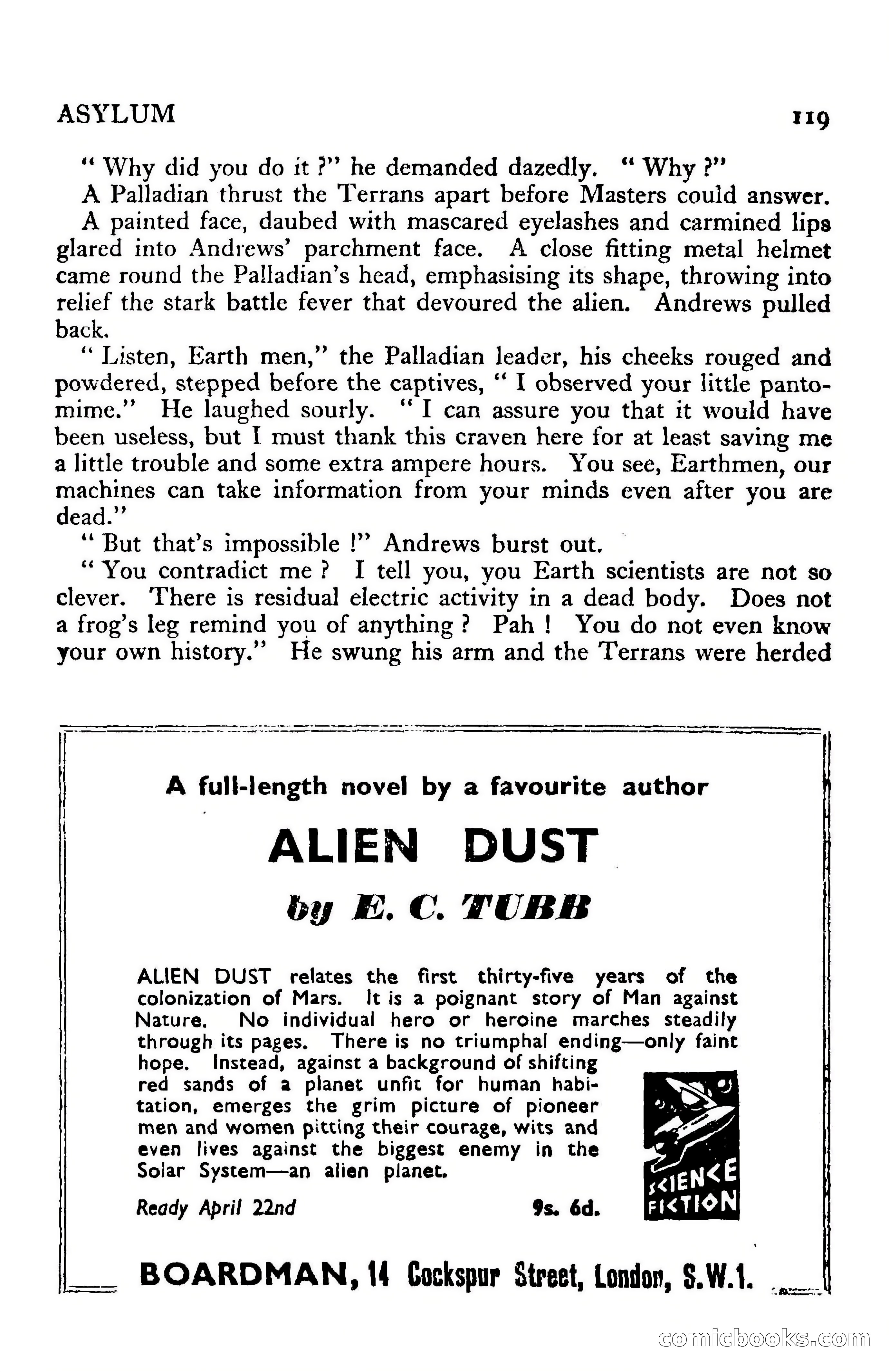 New Worlds Science Fiction No. 34 — page 121 of 132