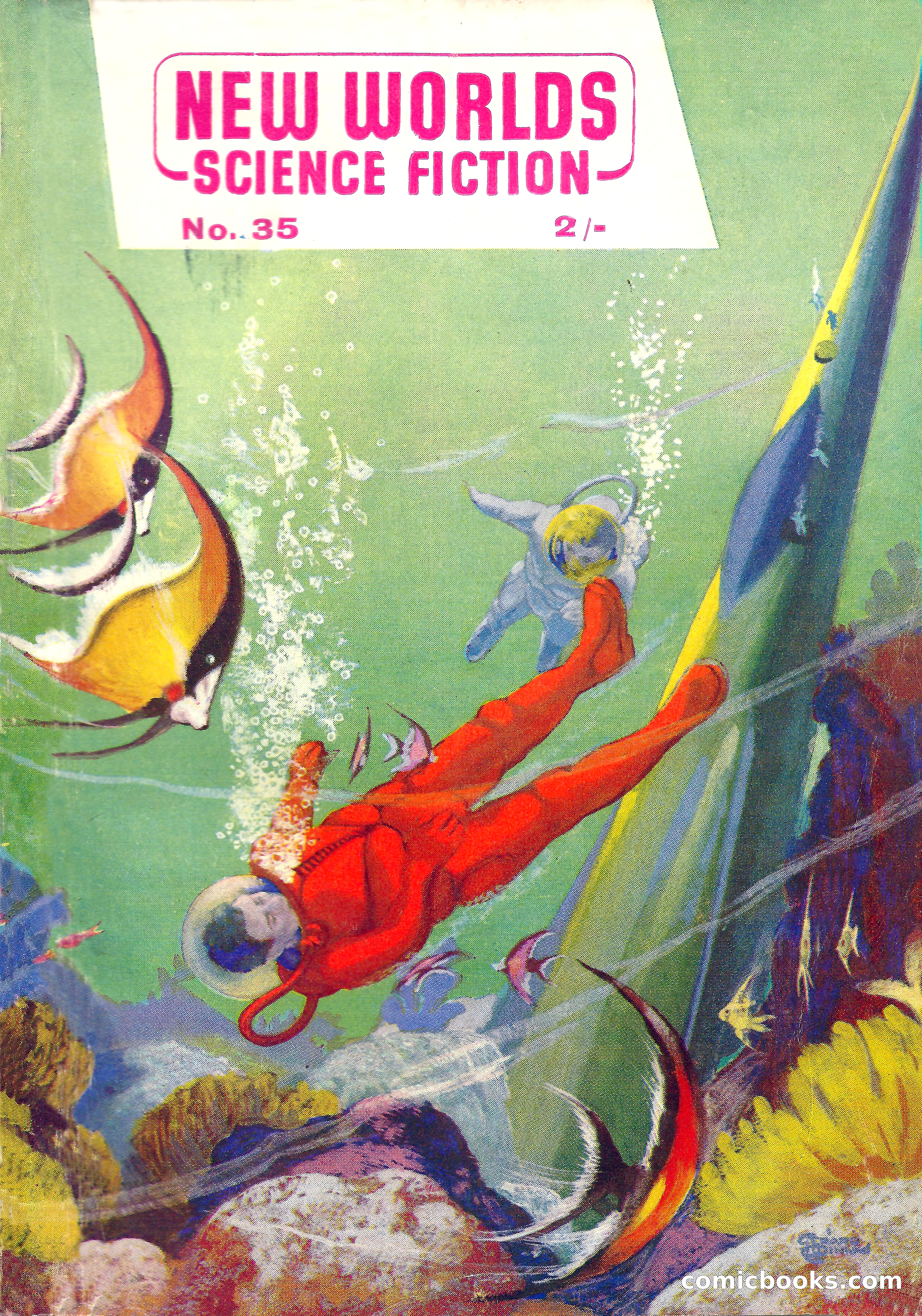 New Worlds Science Fiction No. 35 — page 1 of 132