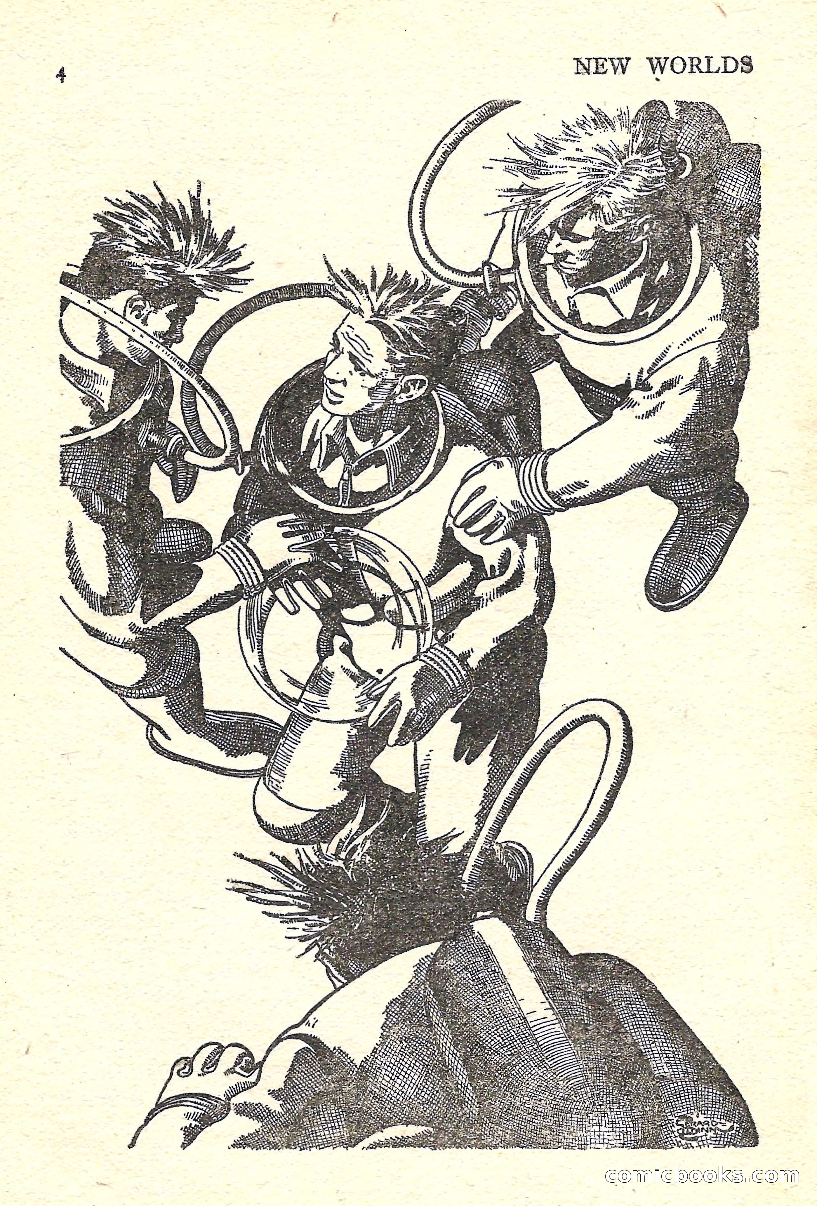 New Worlds Science Fiction No. 35 — page 6 of 132