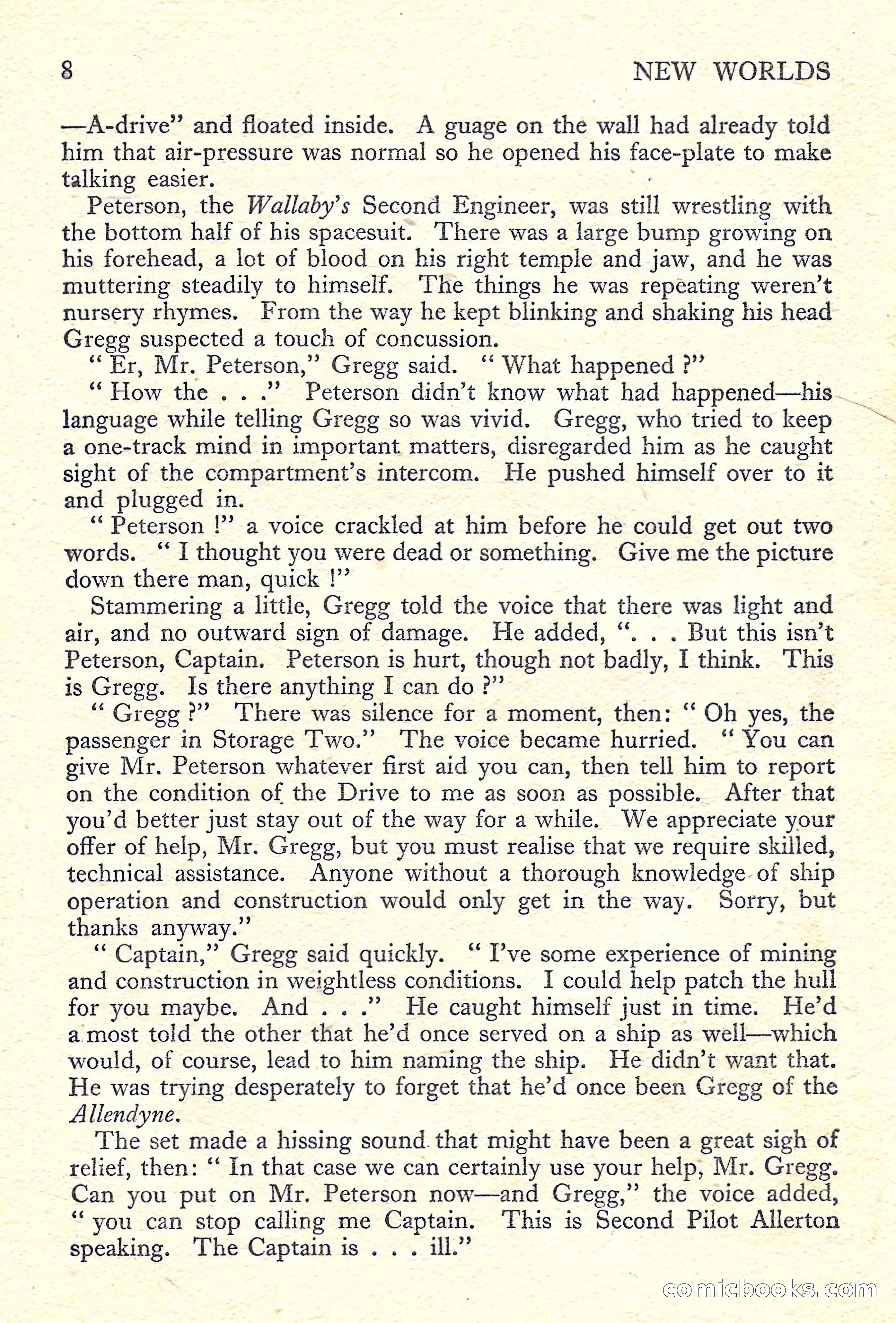 New Worlds Science Fiction No. 35 — page 10 of 132