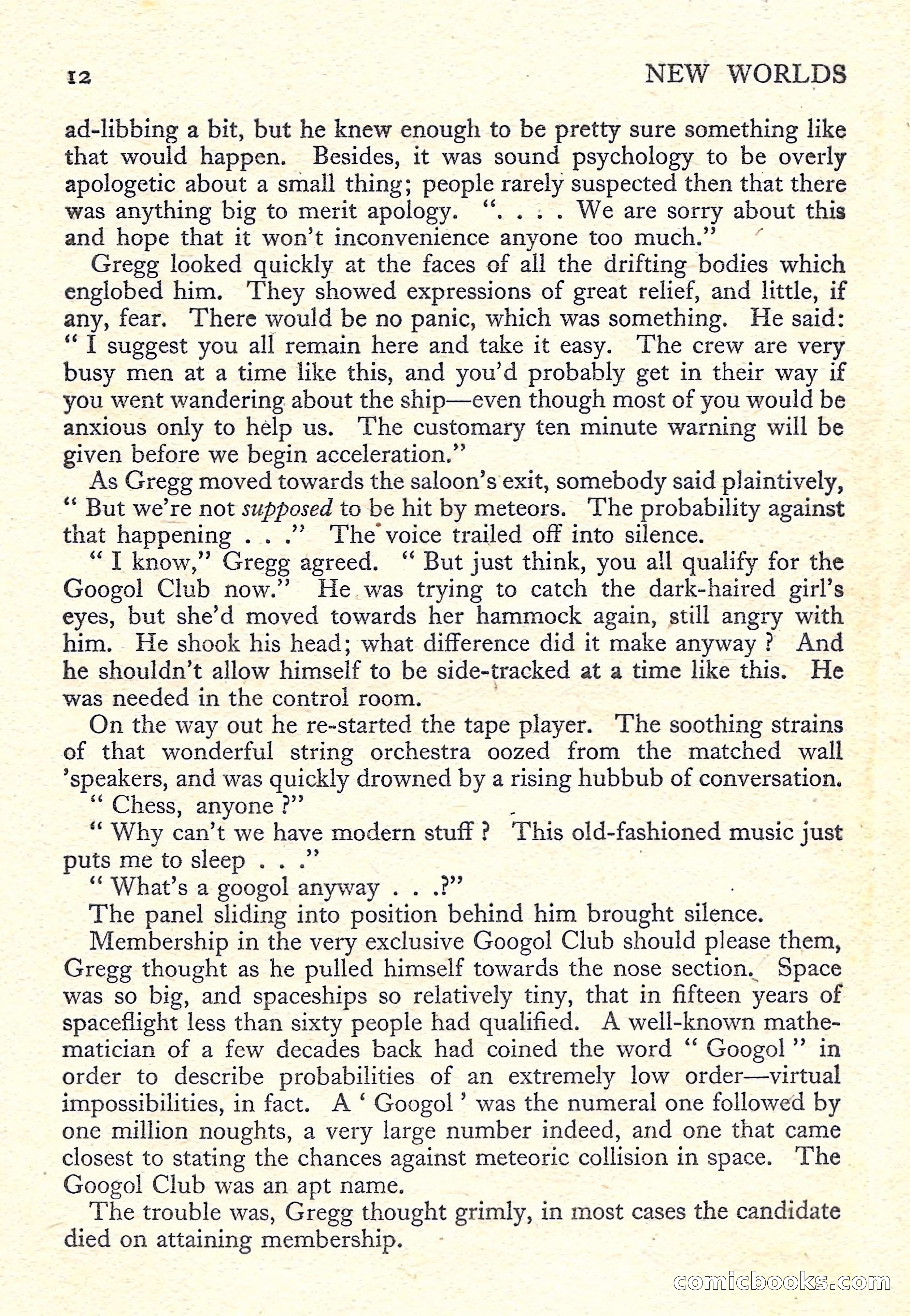 New Worlds Science Fiction No. 35 — page 14 of 132