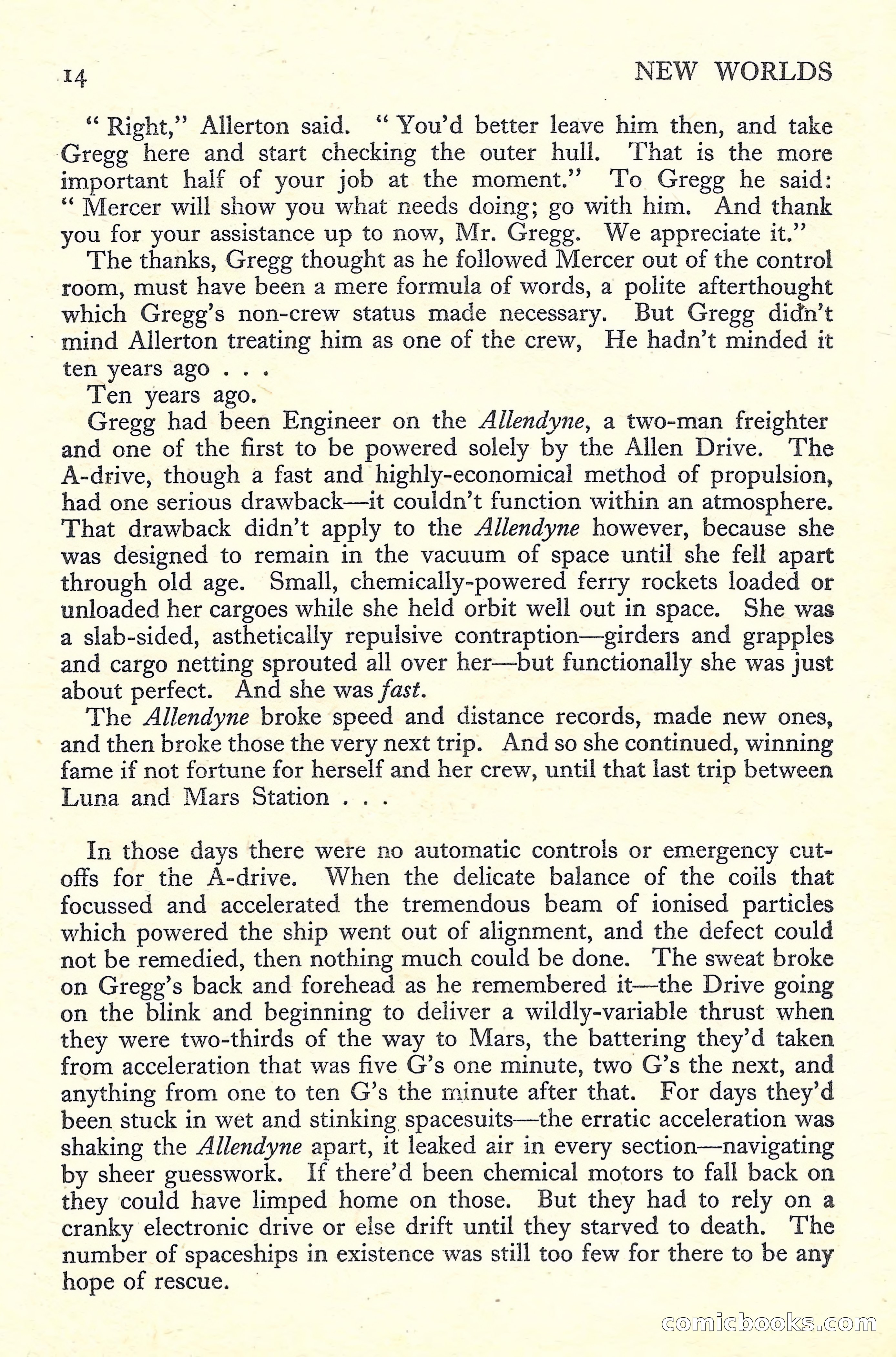 New Worlds Science Fiction No. 35 — page 16 of 132
