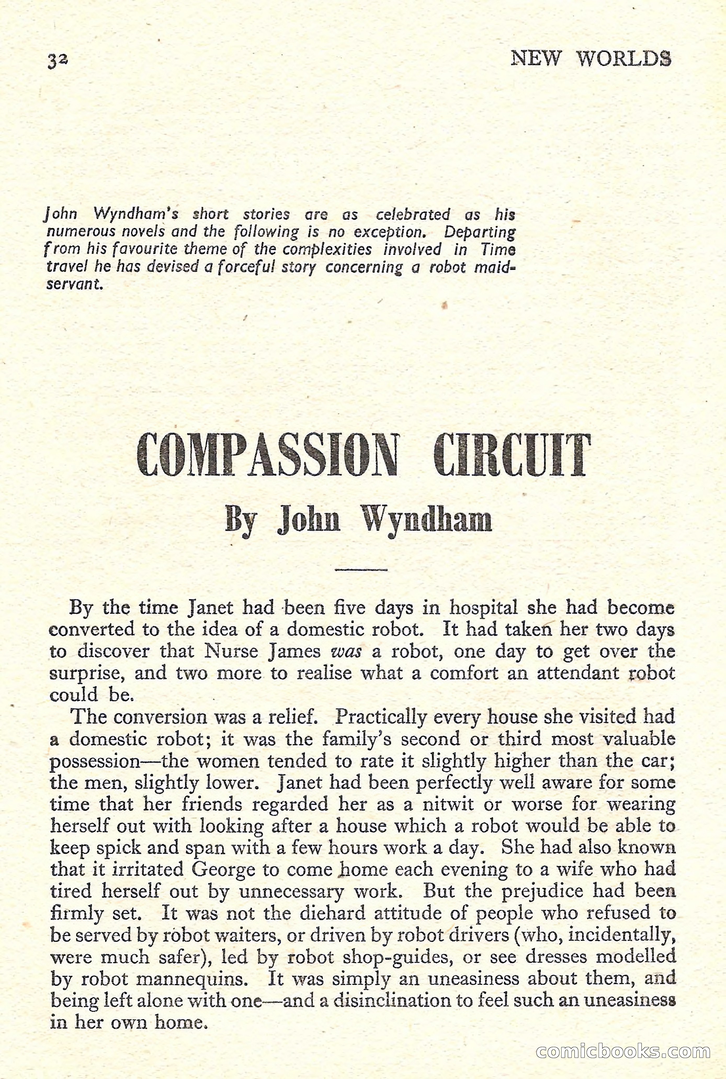 New Worlds Science Fiction No. 35 — page 34 of 132