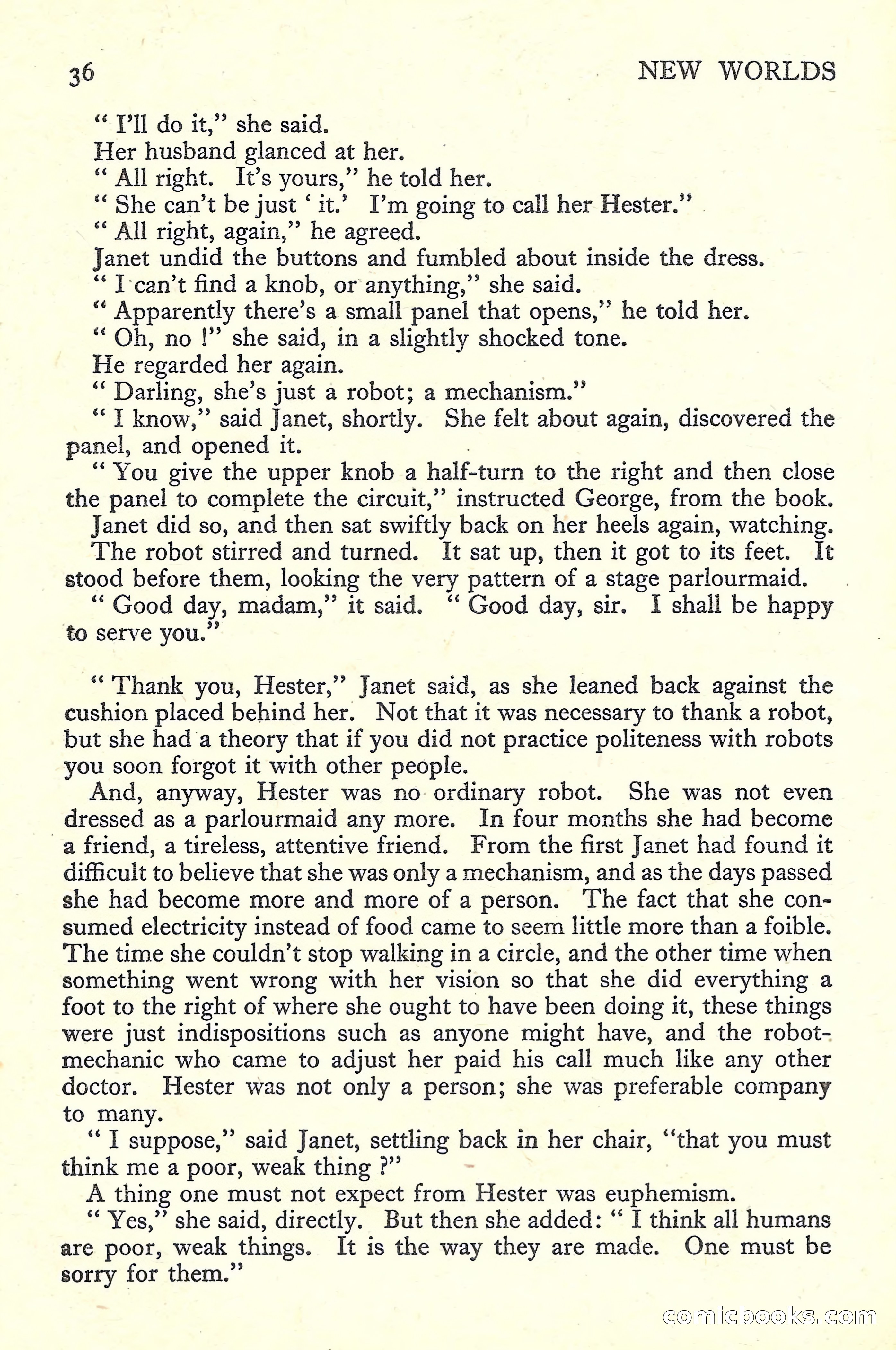 New Worlds Science Fiction No. 35 — page 38 of 132