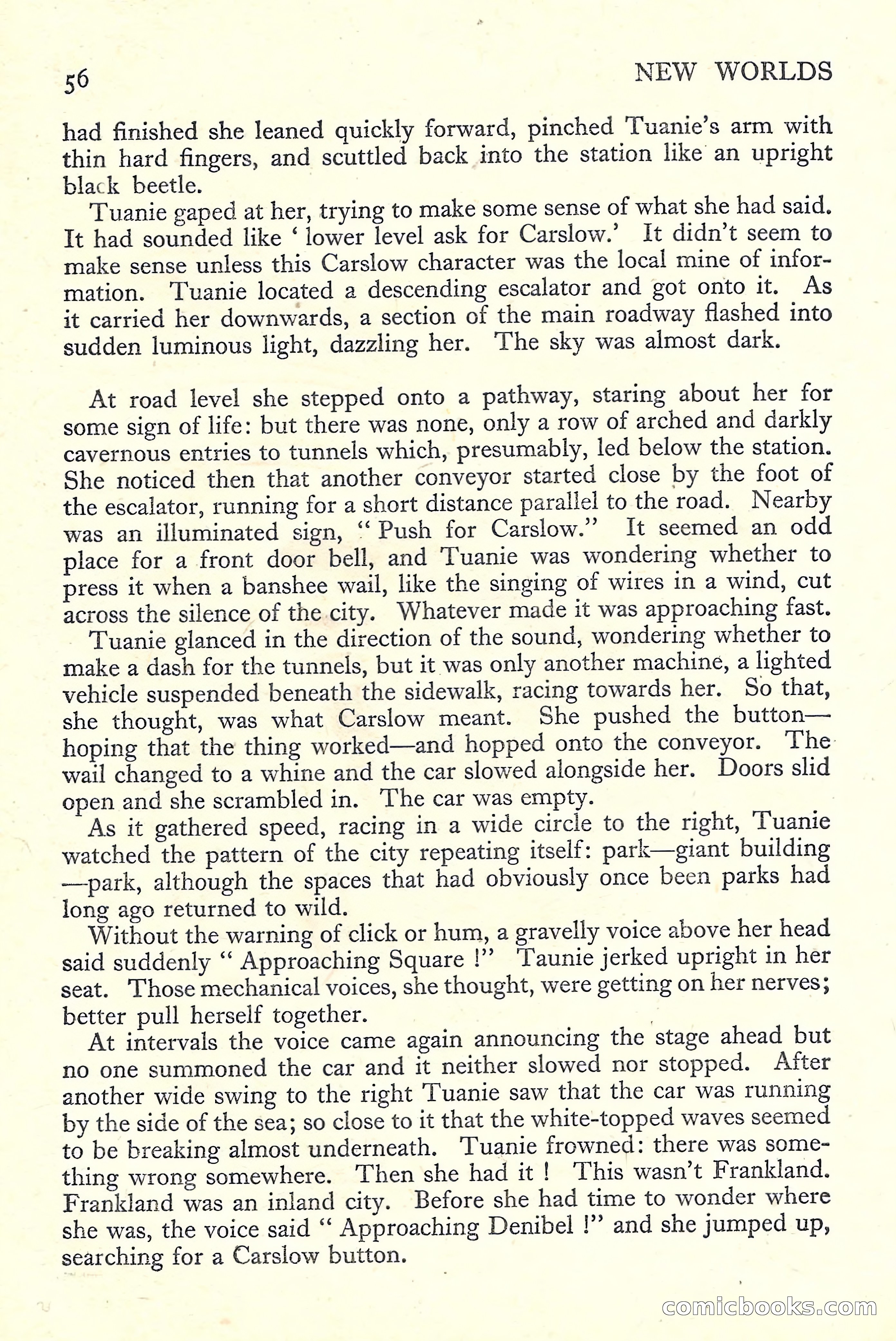 New Worlds Science Fiction No. 35 — page 58 of 132