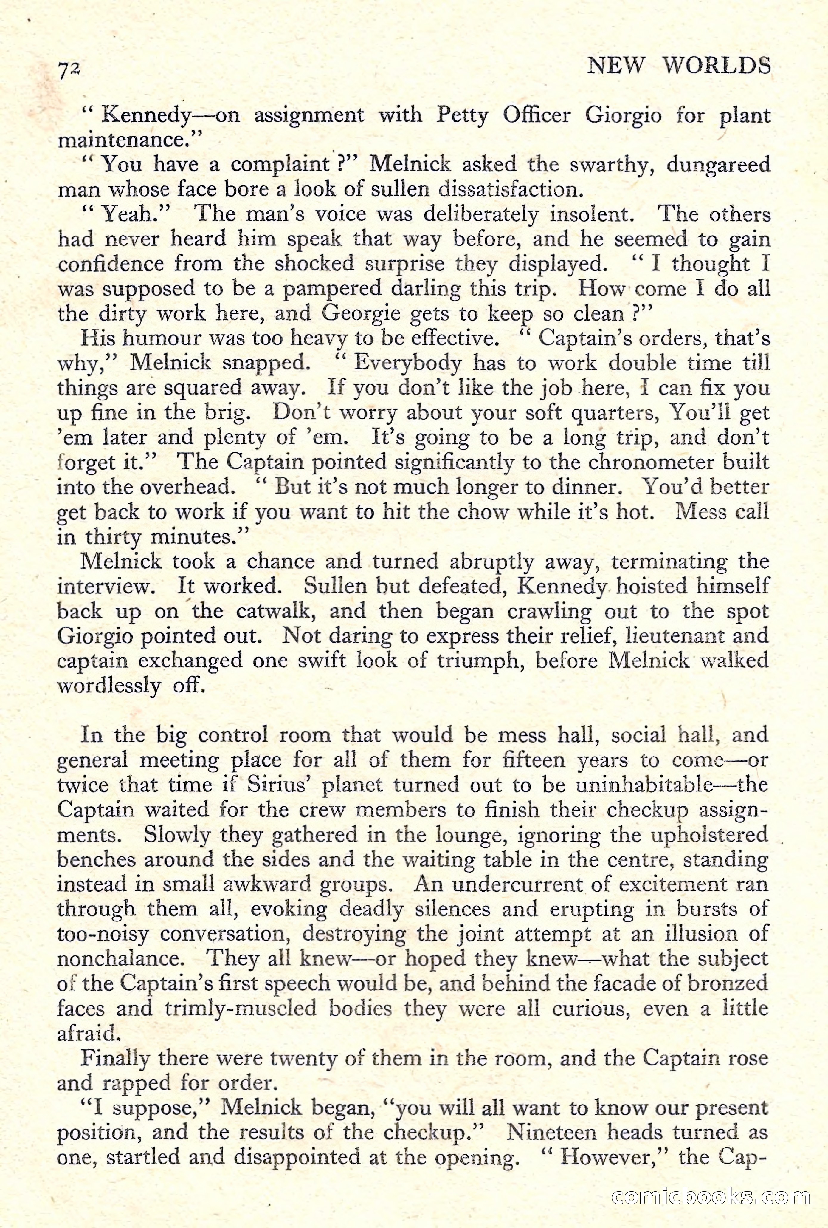New Worlds Science Fiction No. 35 — page 74 of 132