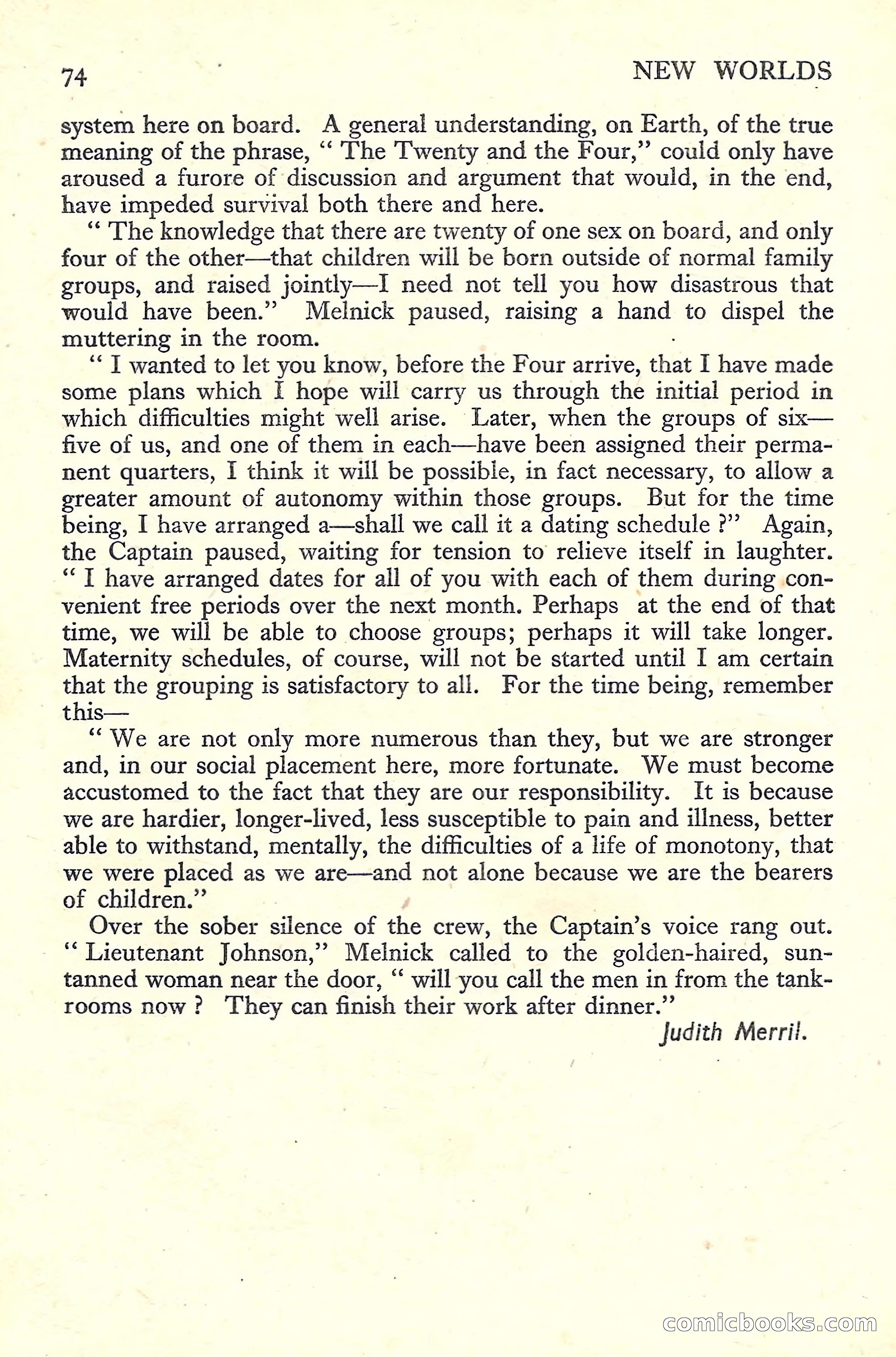 New Worlds Science Fiction No. 35 — page 76 of 132