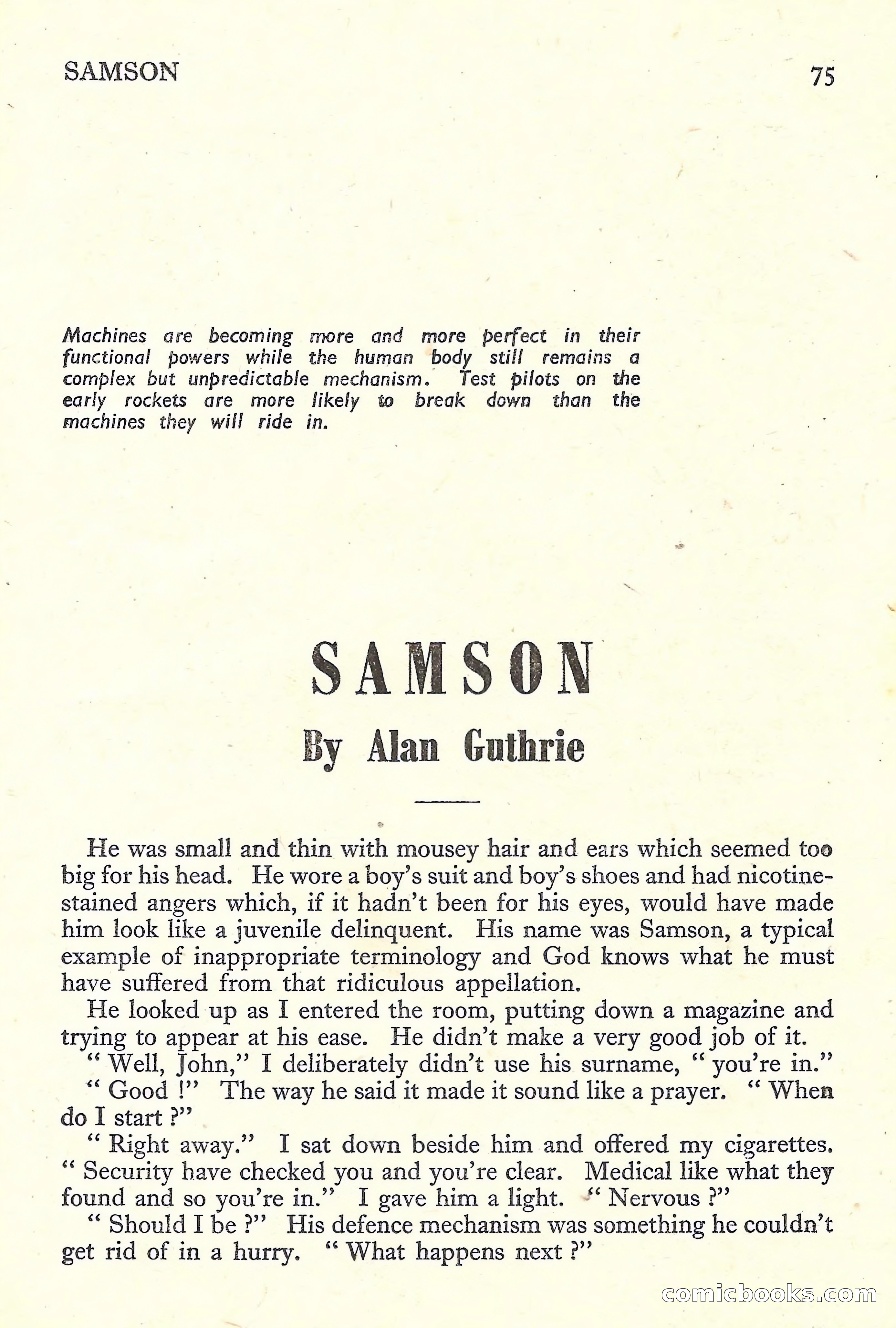 New Worlds Science Fiction No. 35 — page 77 of 132
