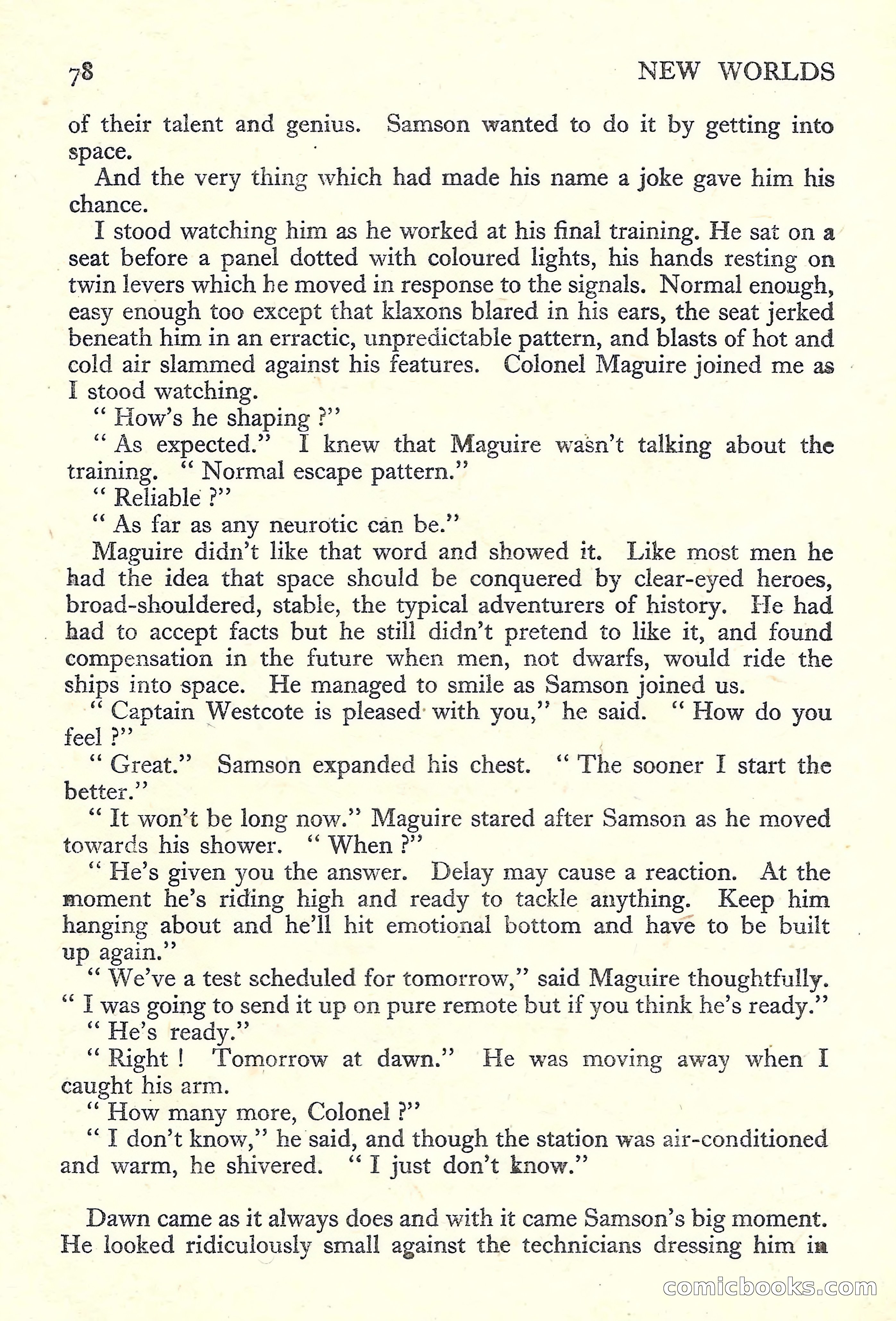 New Worlds Science Fiction No. 35 — page 80 of 132