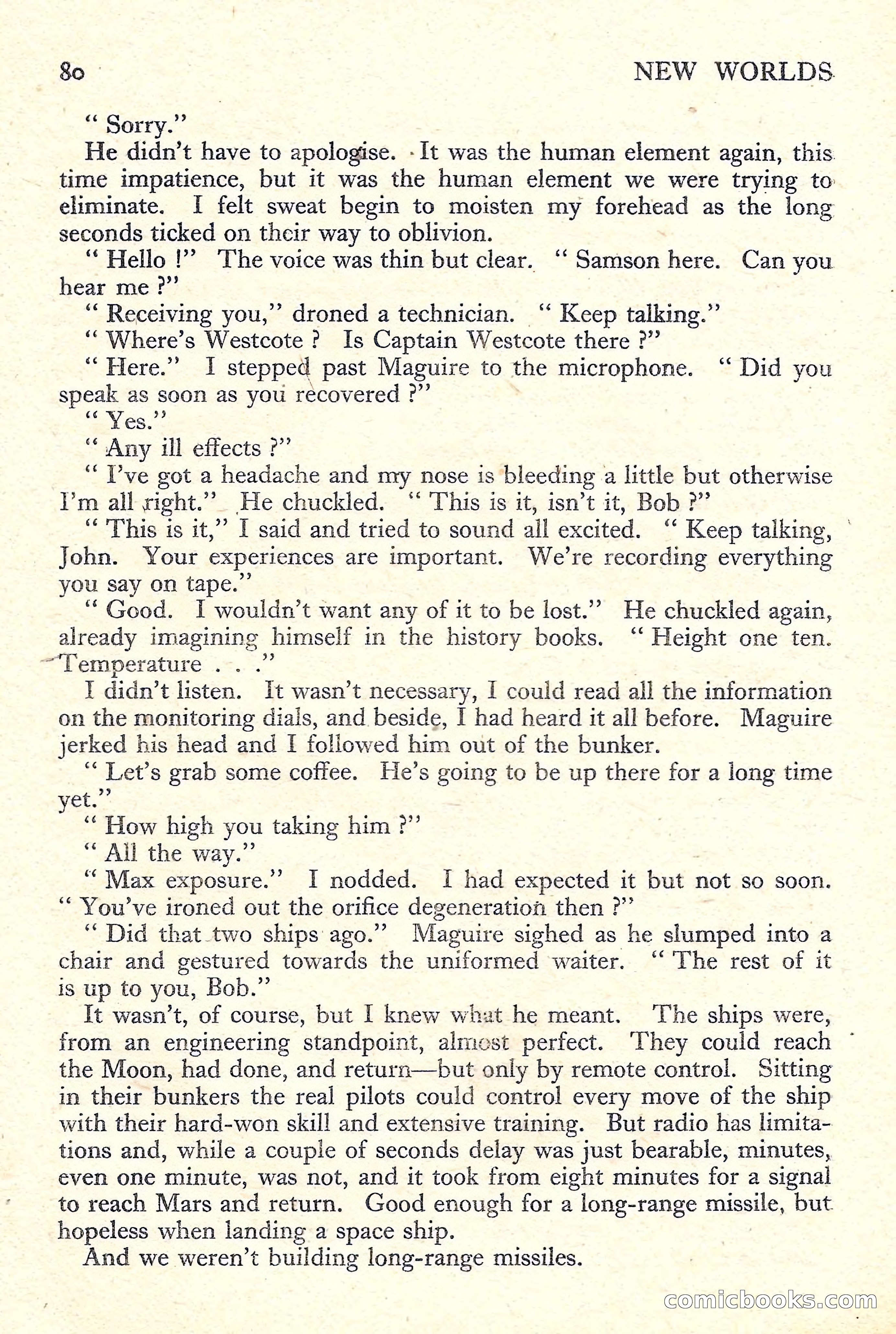 New Worlds Science Fiction No. 35 — page 82 of 132