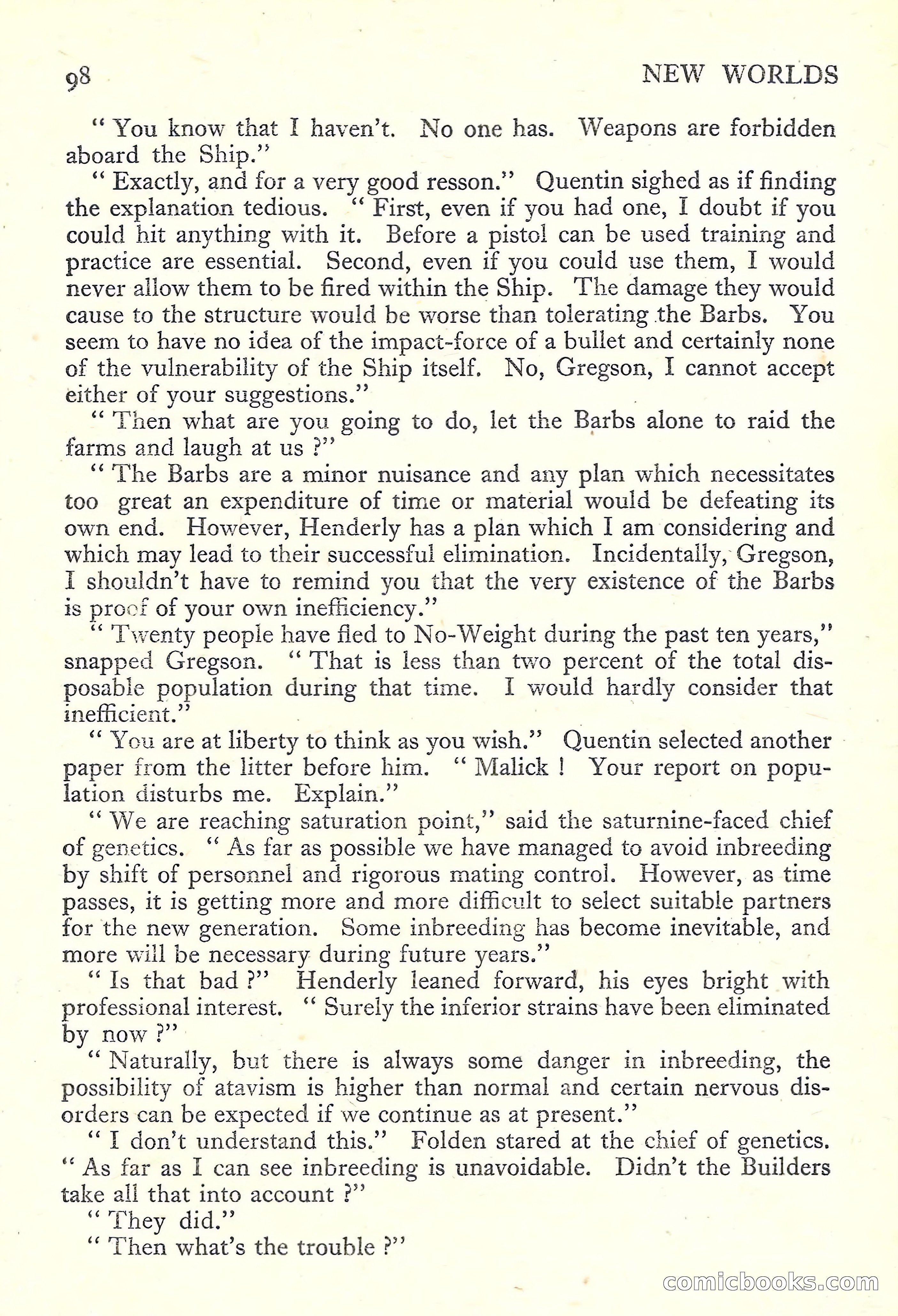 New Worlds Science Fiction No. 35 — page 100 of 132