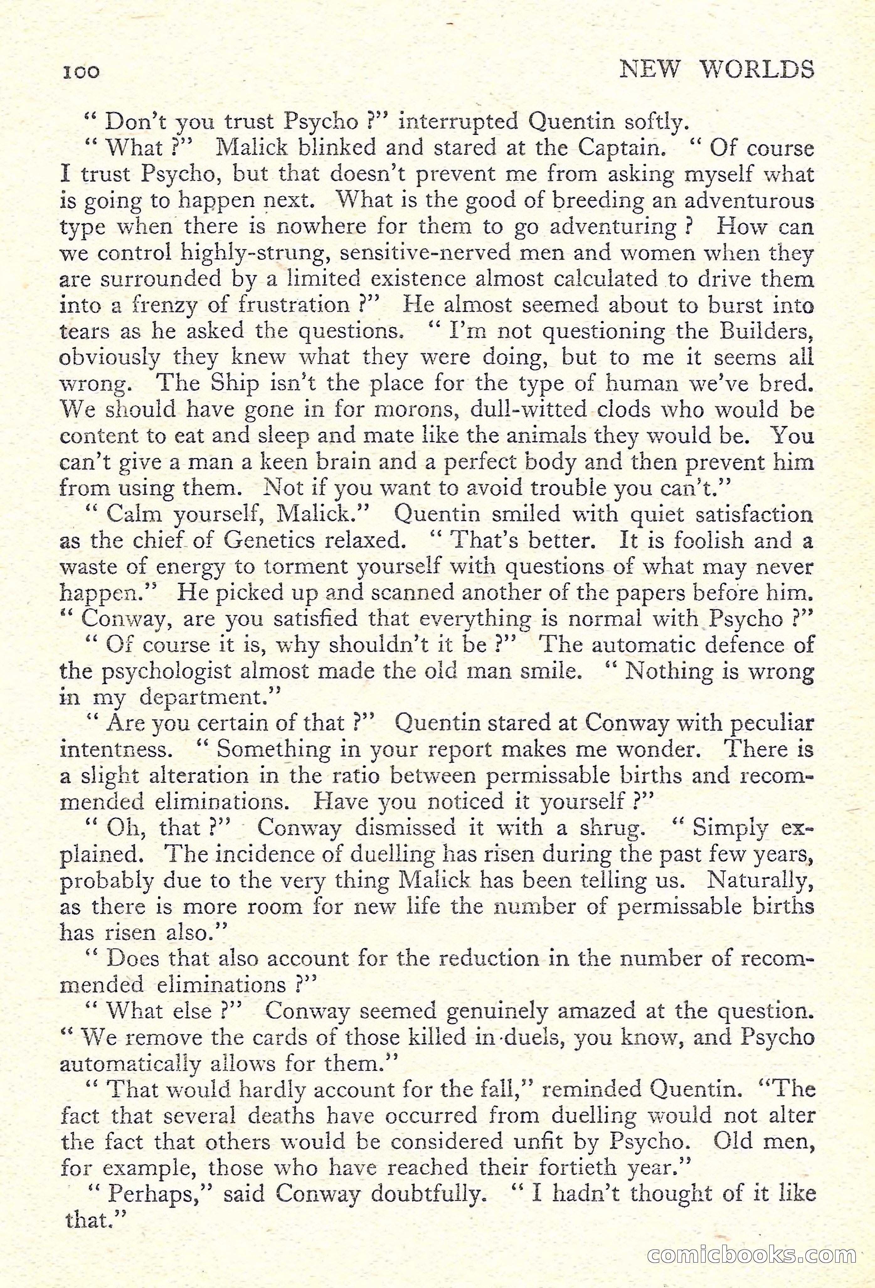 New Worlds Science Fiction No. 35 — page 102 of 132