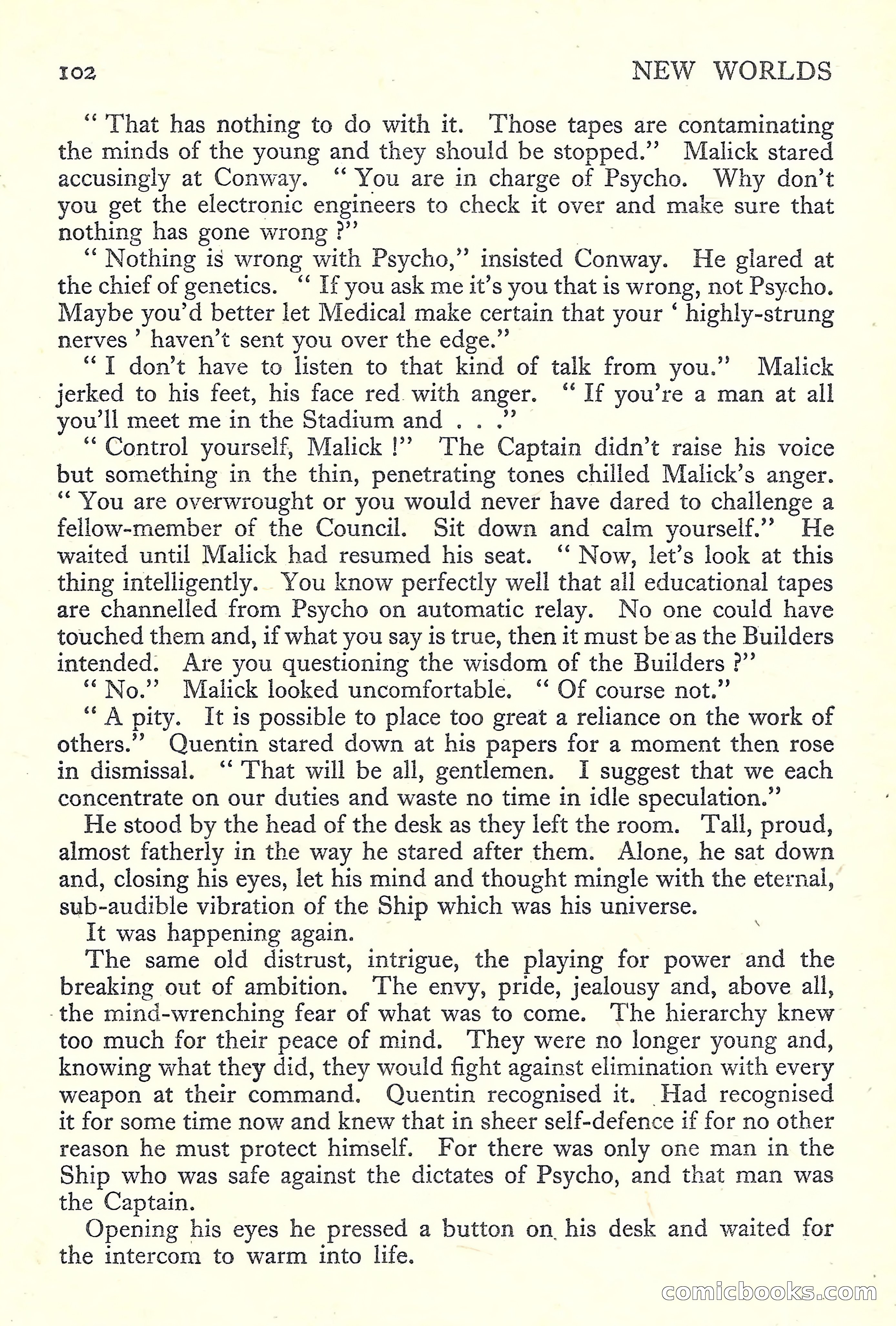 New Worlds Science Fiction No. 35 — page 104 of 132