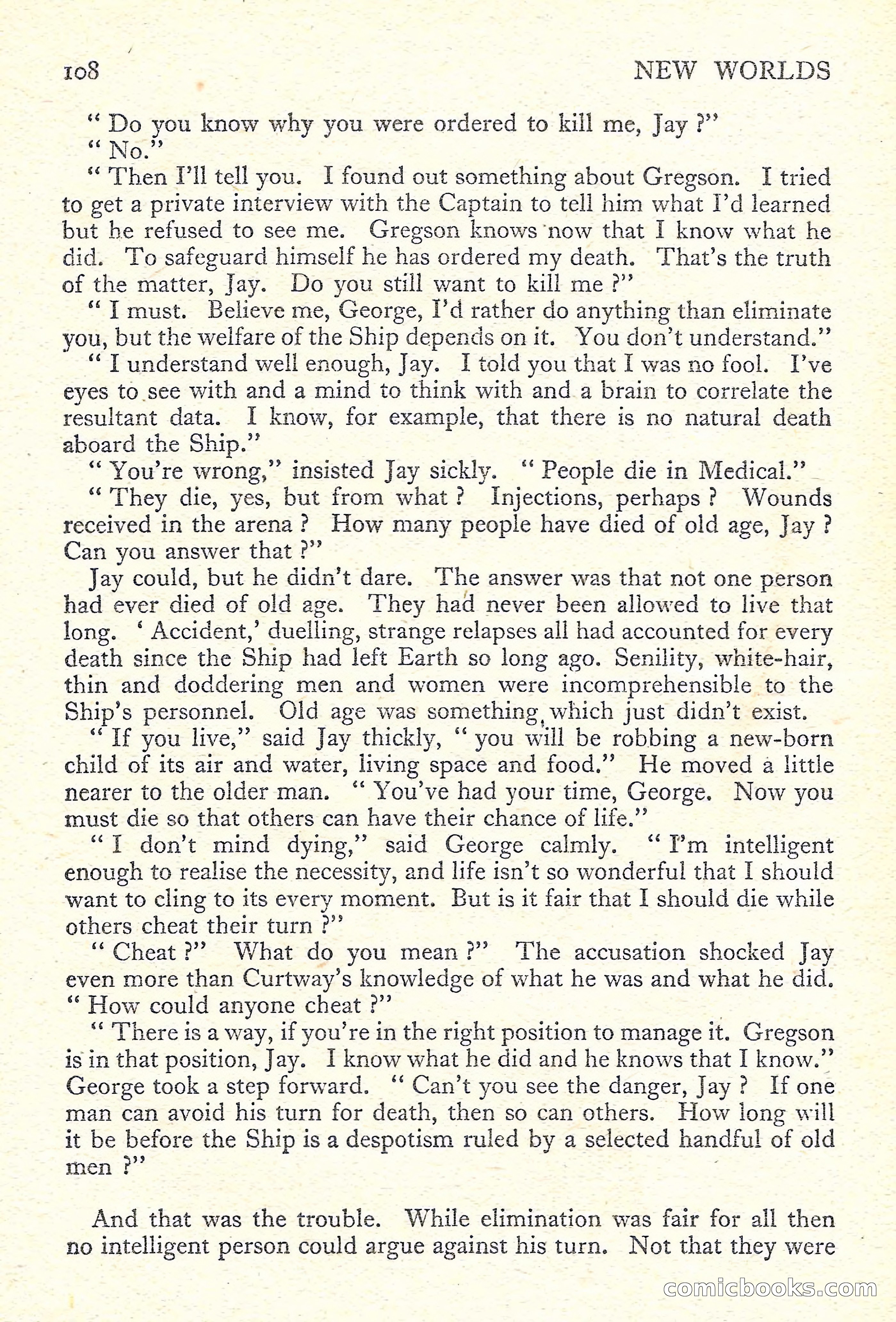 New Worlds Science Fiction No. 35 — page 110 of 132