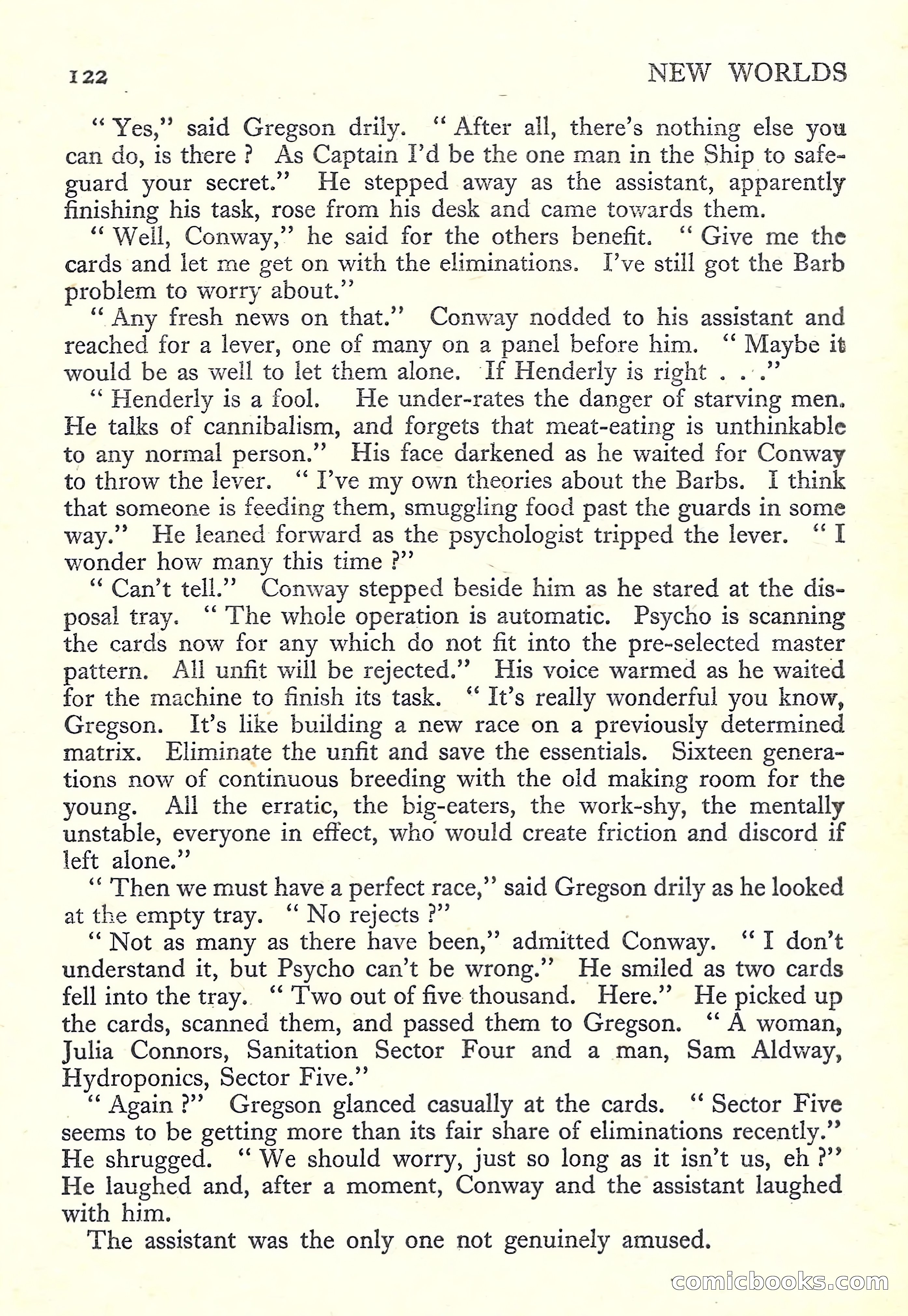 New Worlds Science Fiction No. 35 — page 124 of 132