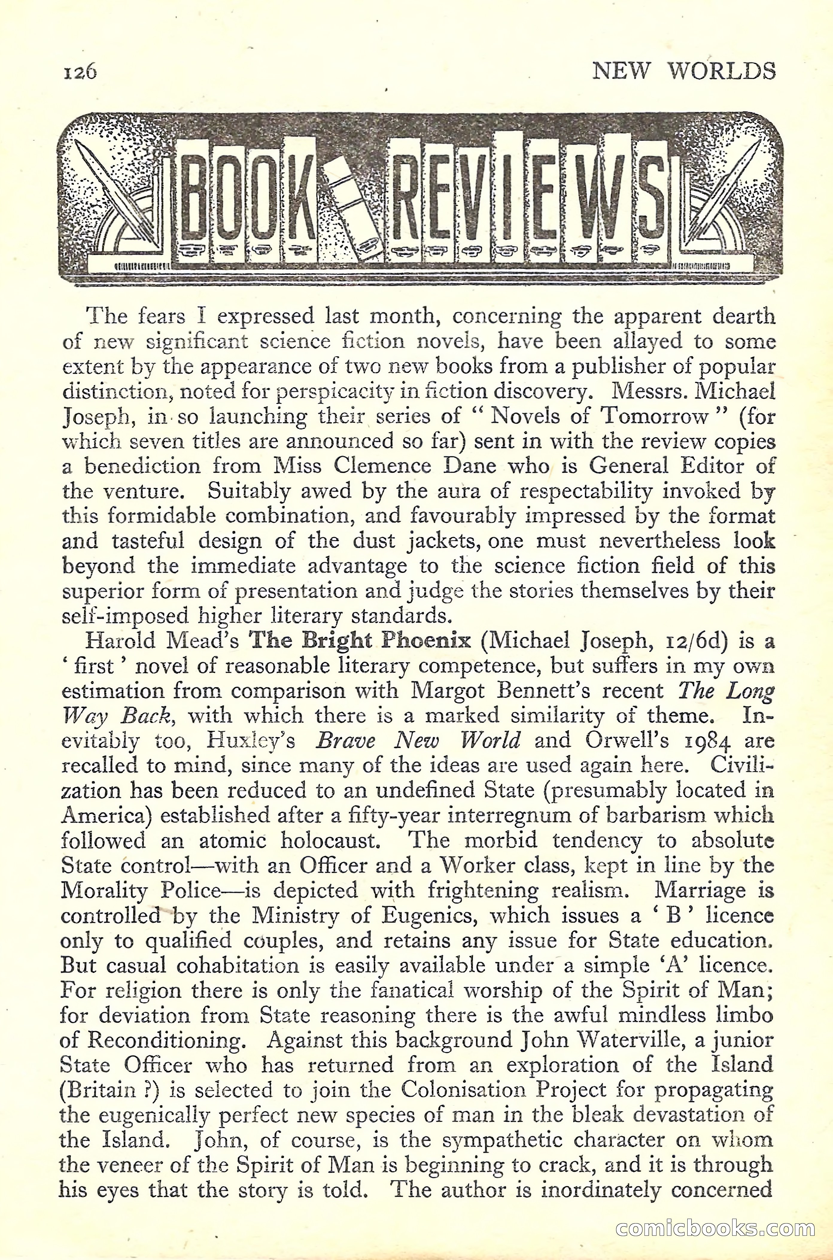 New Worlds Science Fiction No. 35 — page 128 of 132