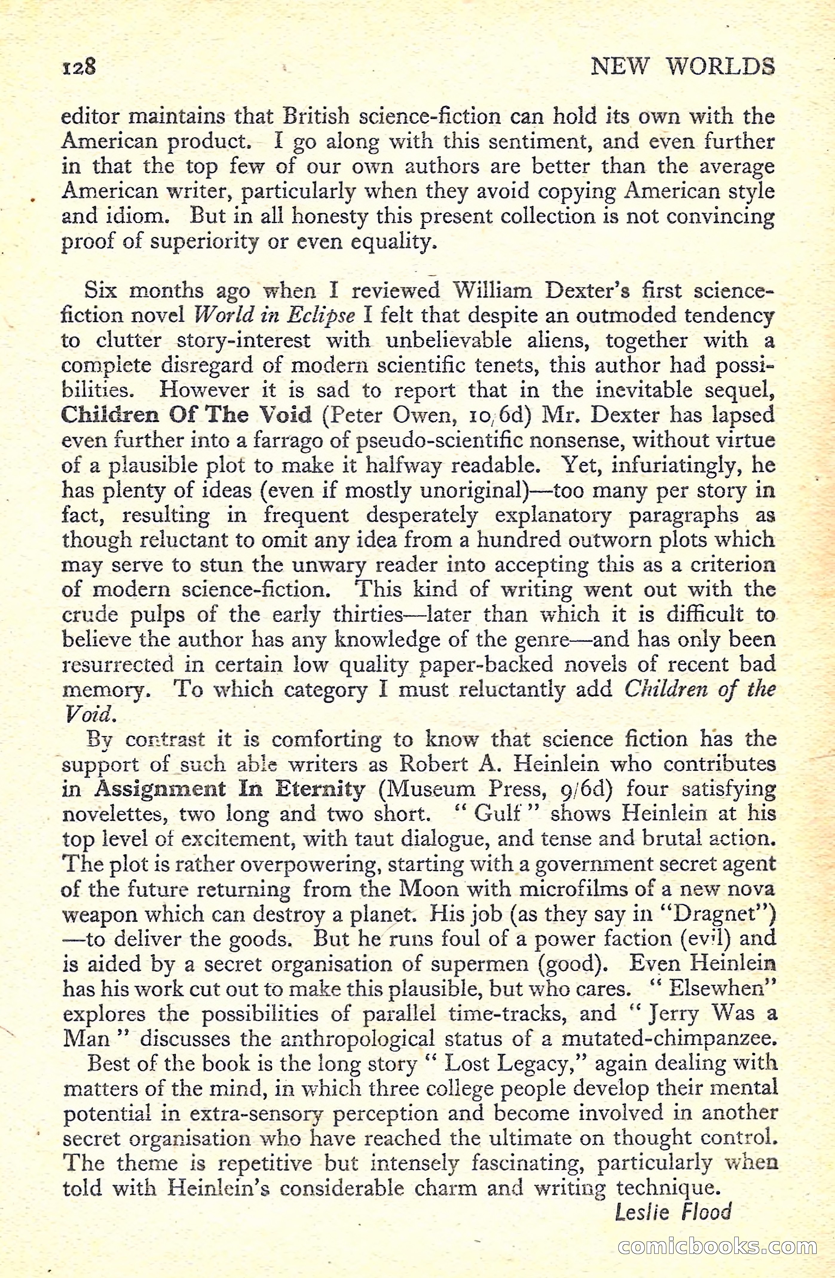 New Worlds Science Fiction No. 35 — page 130 of 132