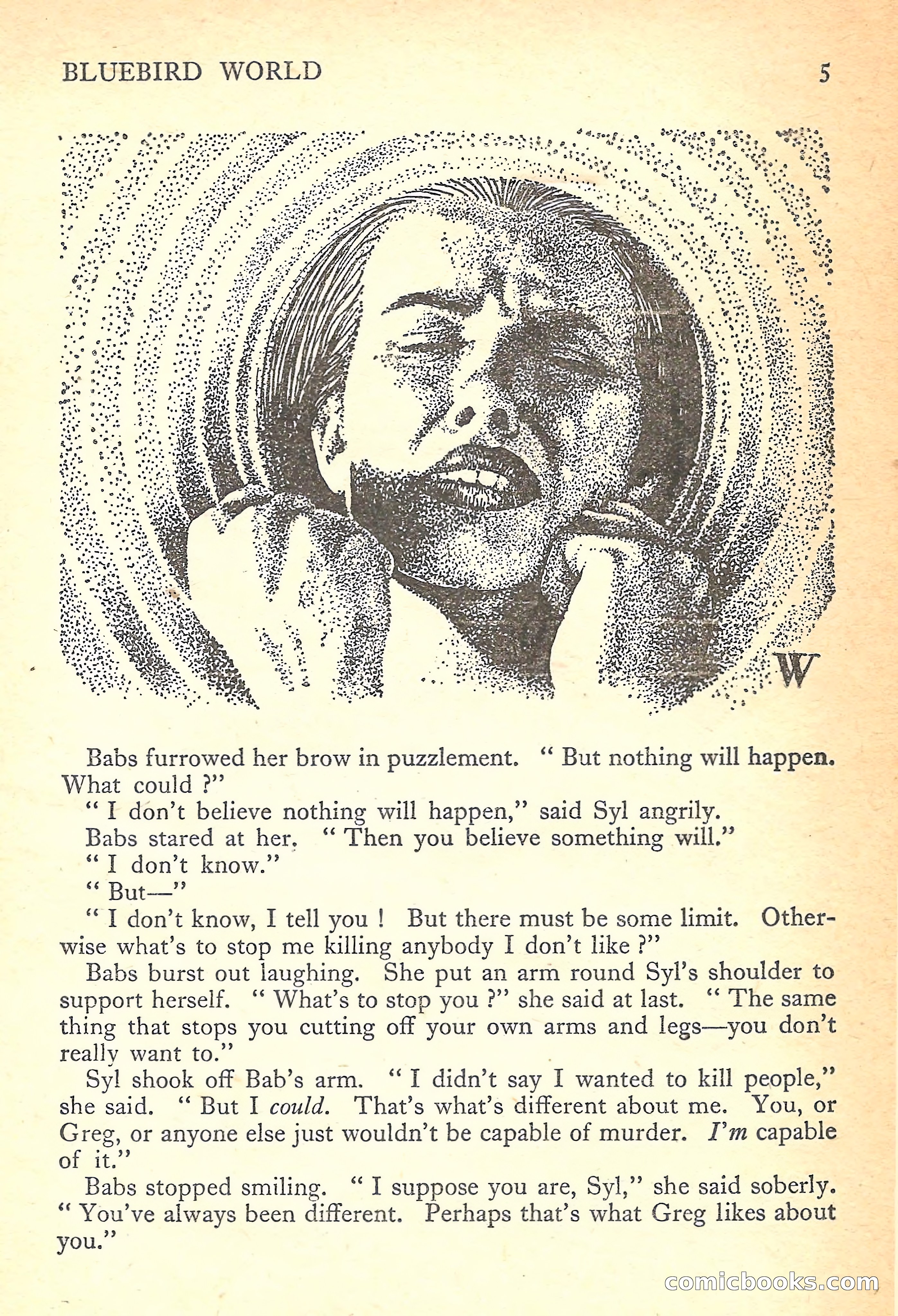New Worlds Science Fiction No. 36 — page 7 of 132