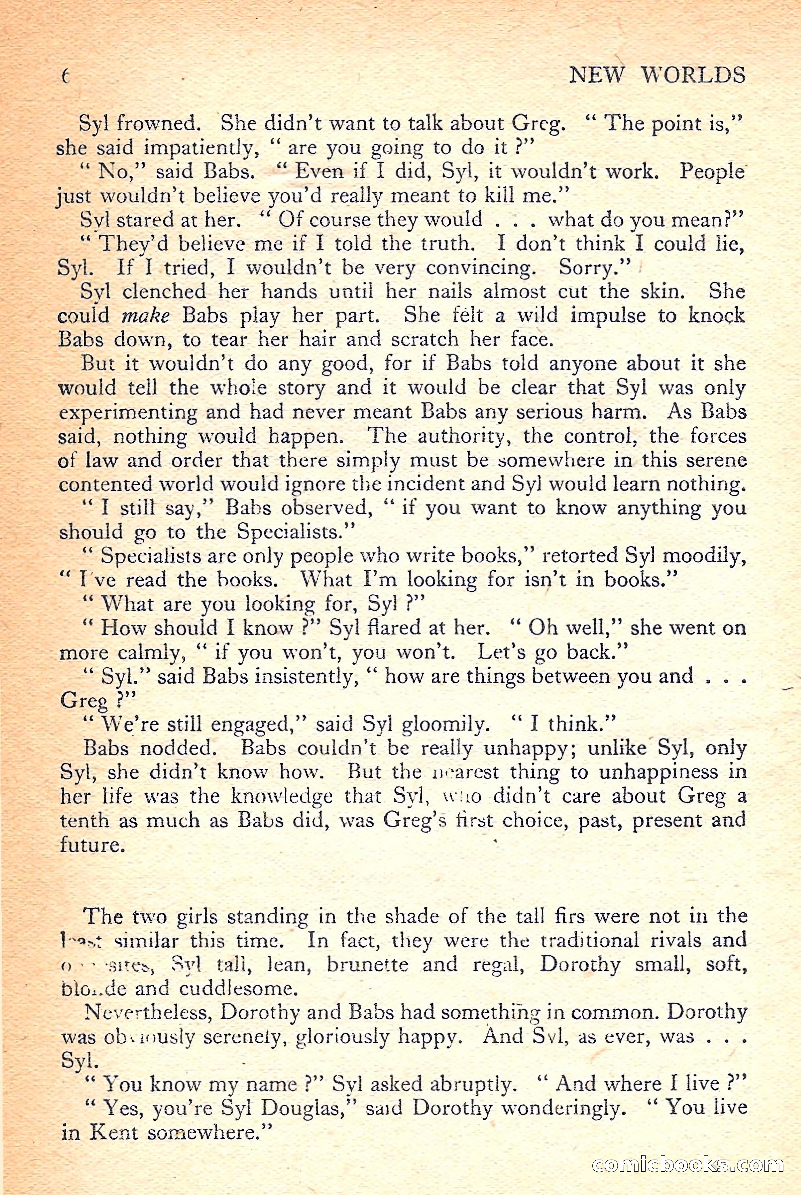 New Worlds Science Fiction No. 36 — page 8 of 132