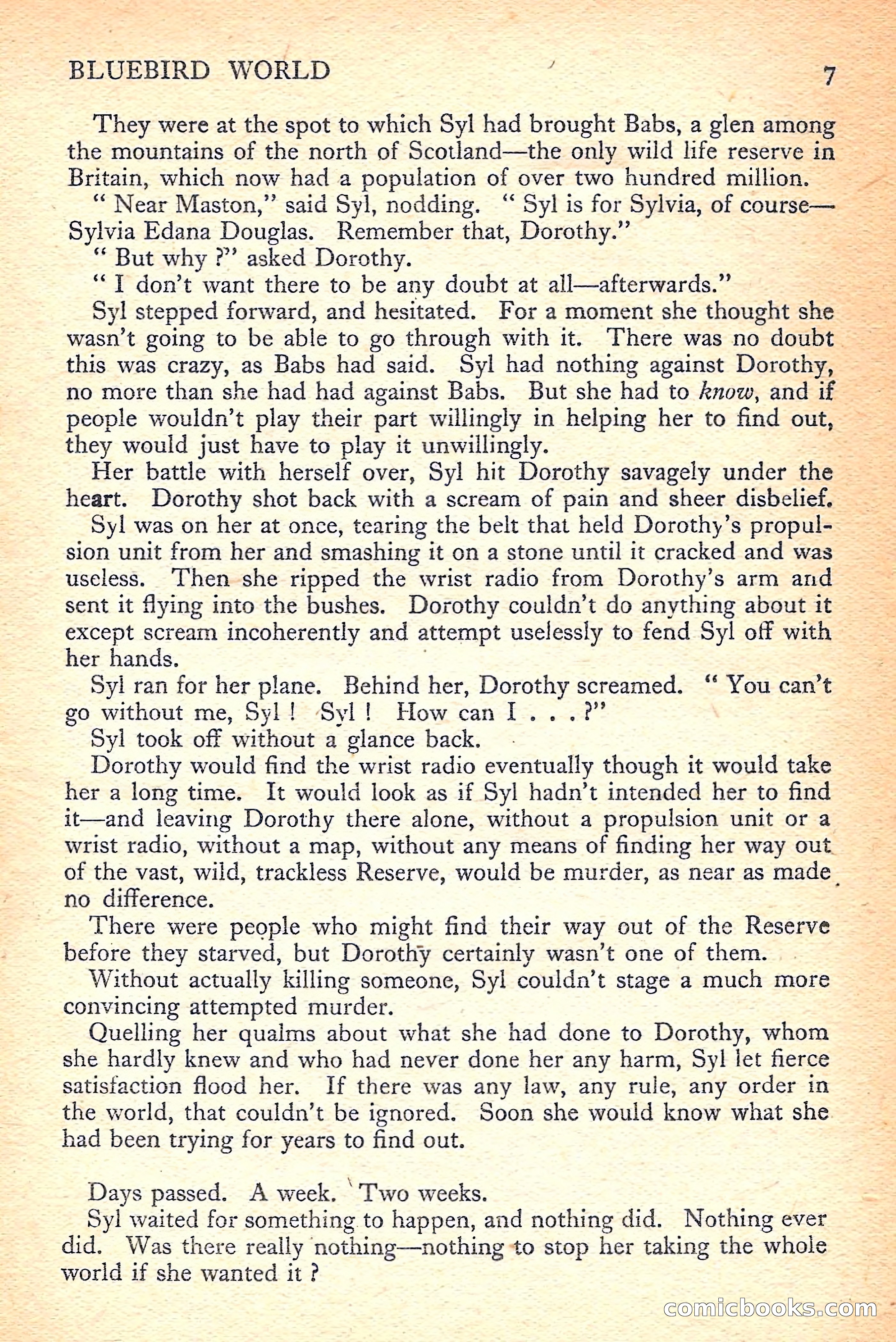 New Worlds Science Fiction No. 36 — page 9 of 132