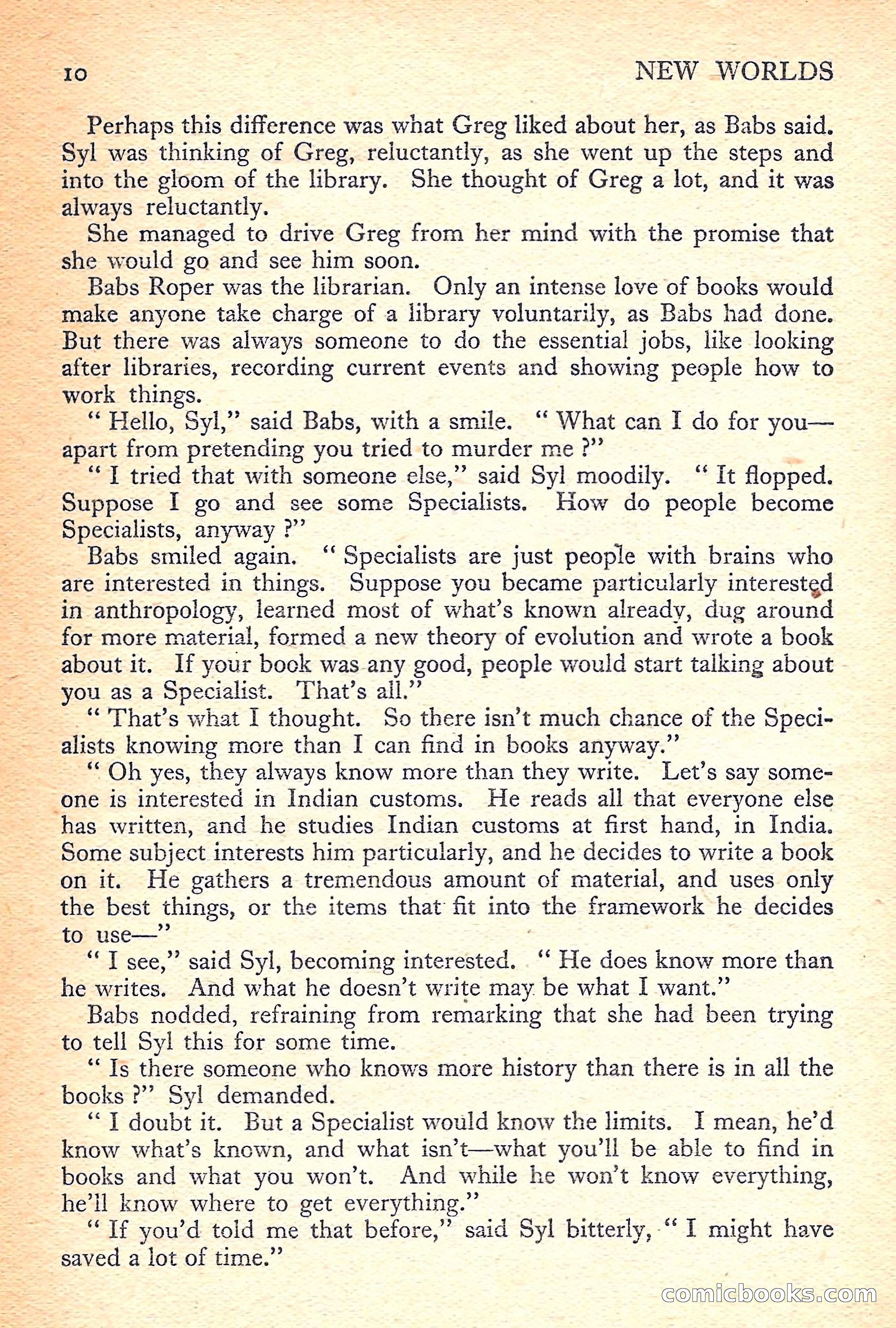 New Worlds Science Fiction No. 36 — page 12 of 132