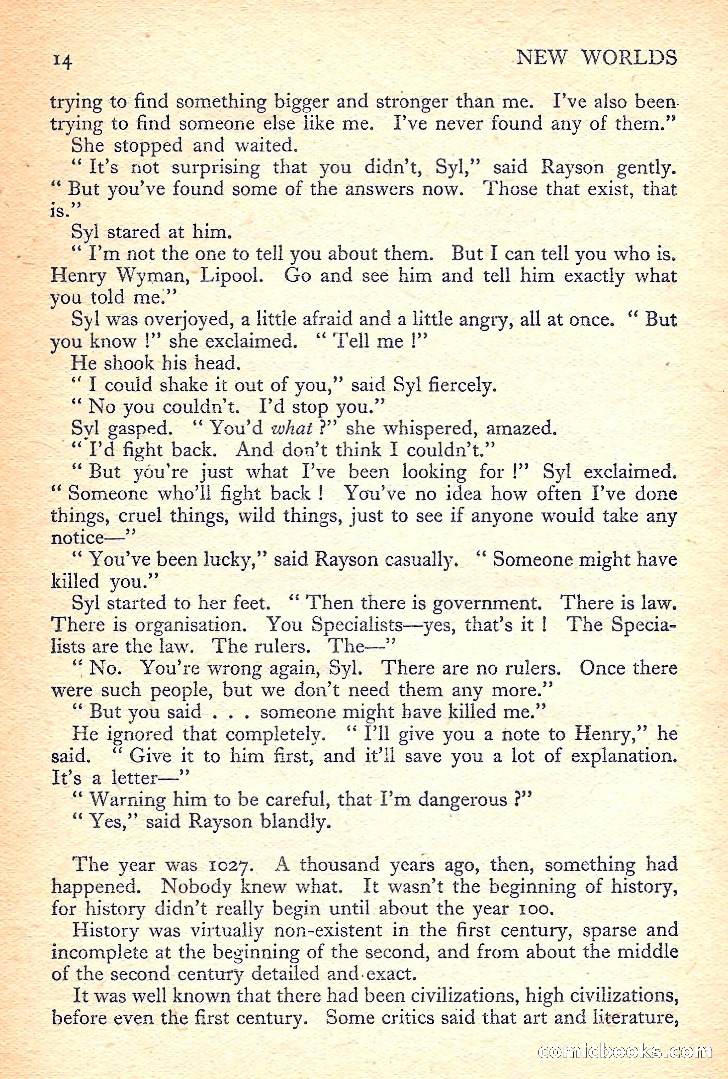 New Worlds Science Fiction No. 36 — page 16 of 132