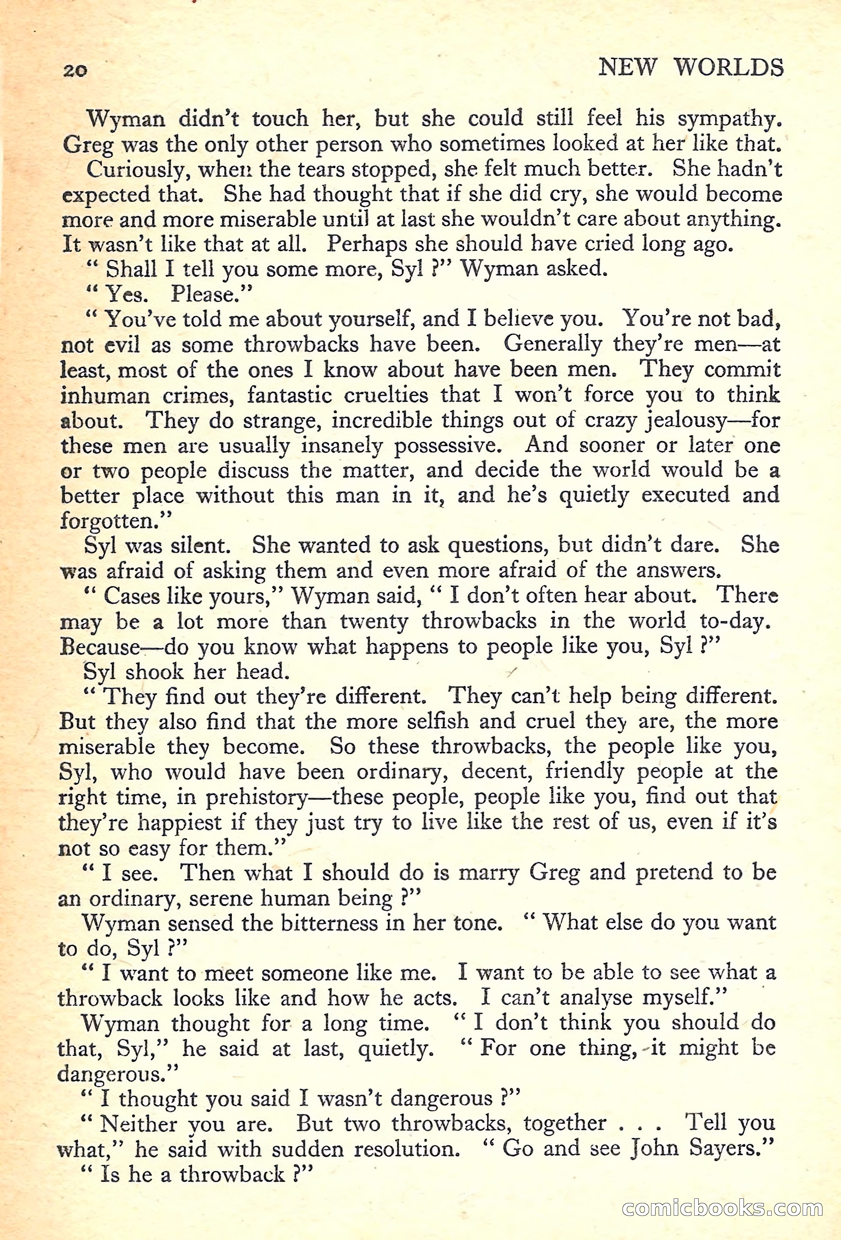 New Worlds Science Fiction No. 36 — page 22 of 132
