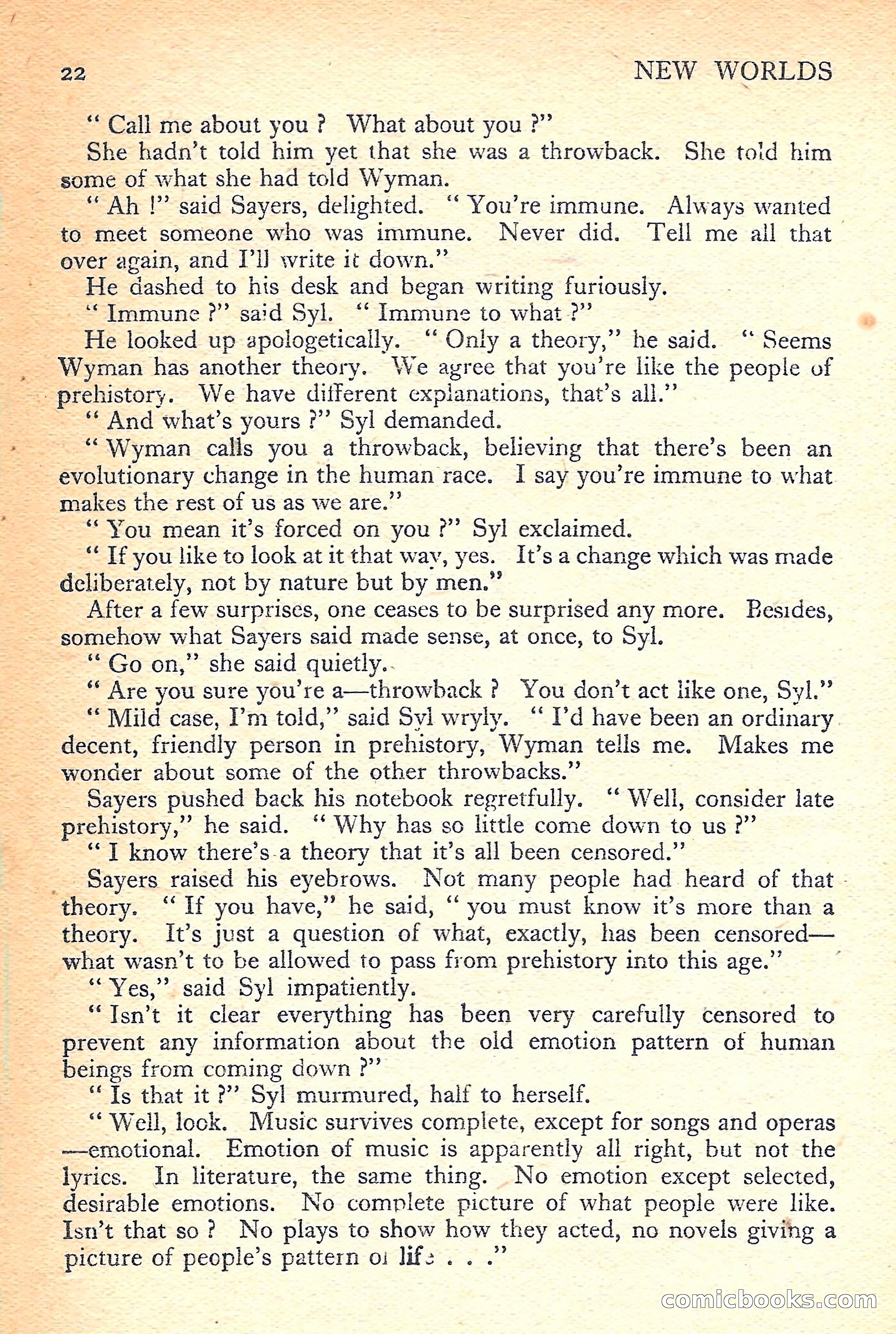 New Worlds Science Fiction No. 36 — page 24 of 132